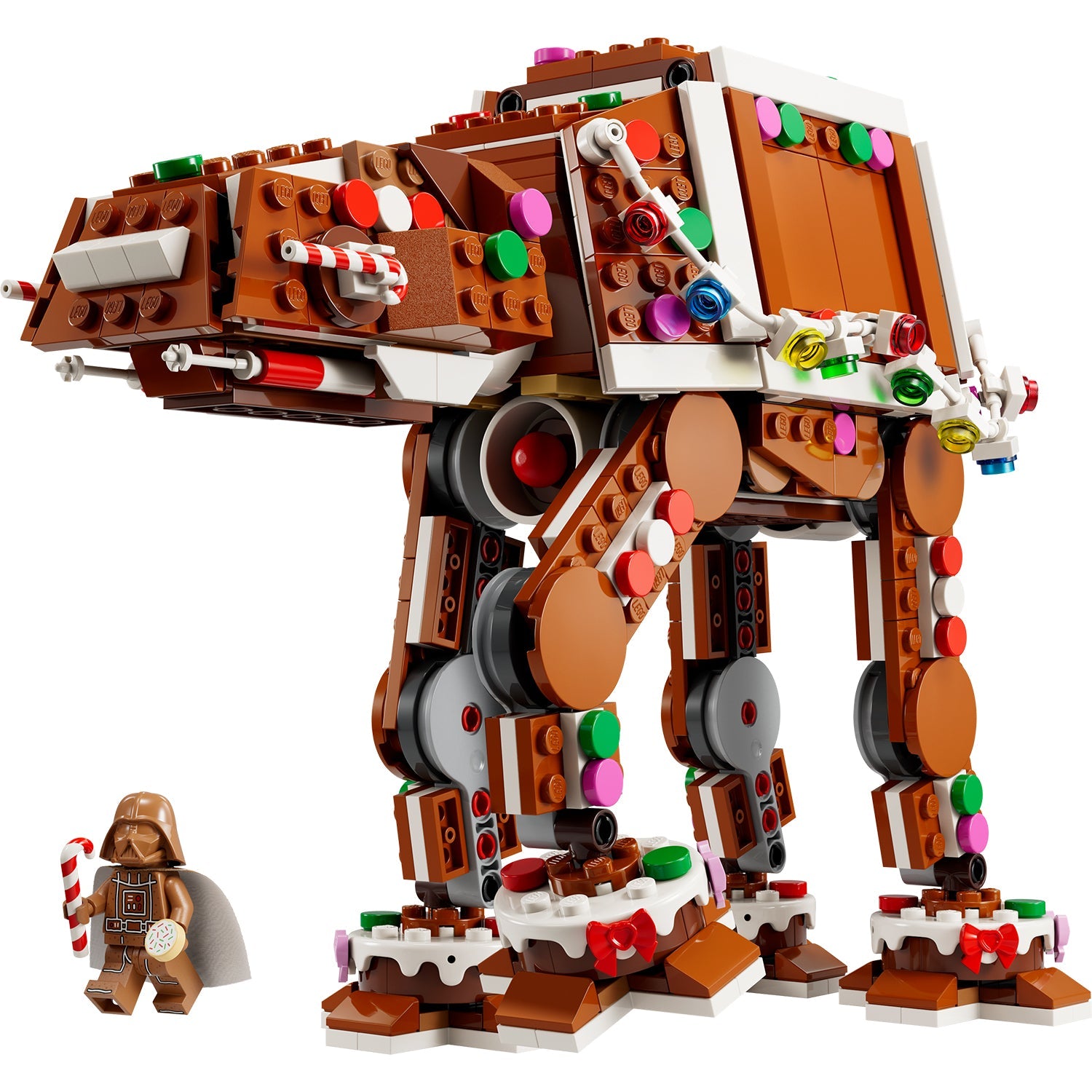 LEGO® Star Wars™ Gingerbread AT-AT™ Walker - Bộ Lắp Ghép Robot Bánh Gừng Giáng Sinh - LEGO 40806 - Hình ảnh chi tiết 2