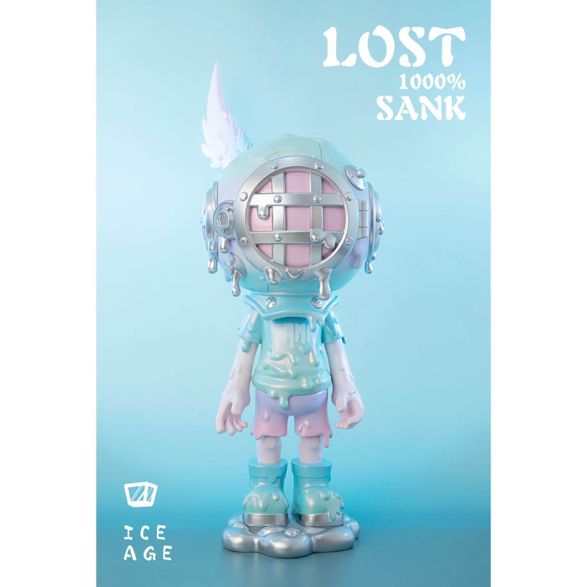 Sank 1000% Model: Ice Age - Mô hình Art Toy cao cấp - Sanktoys