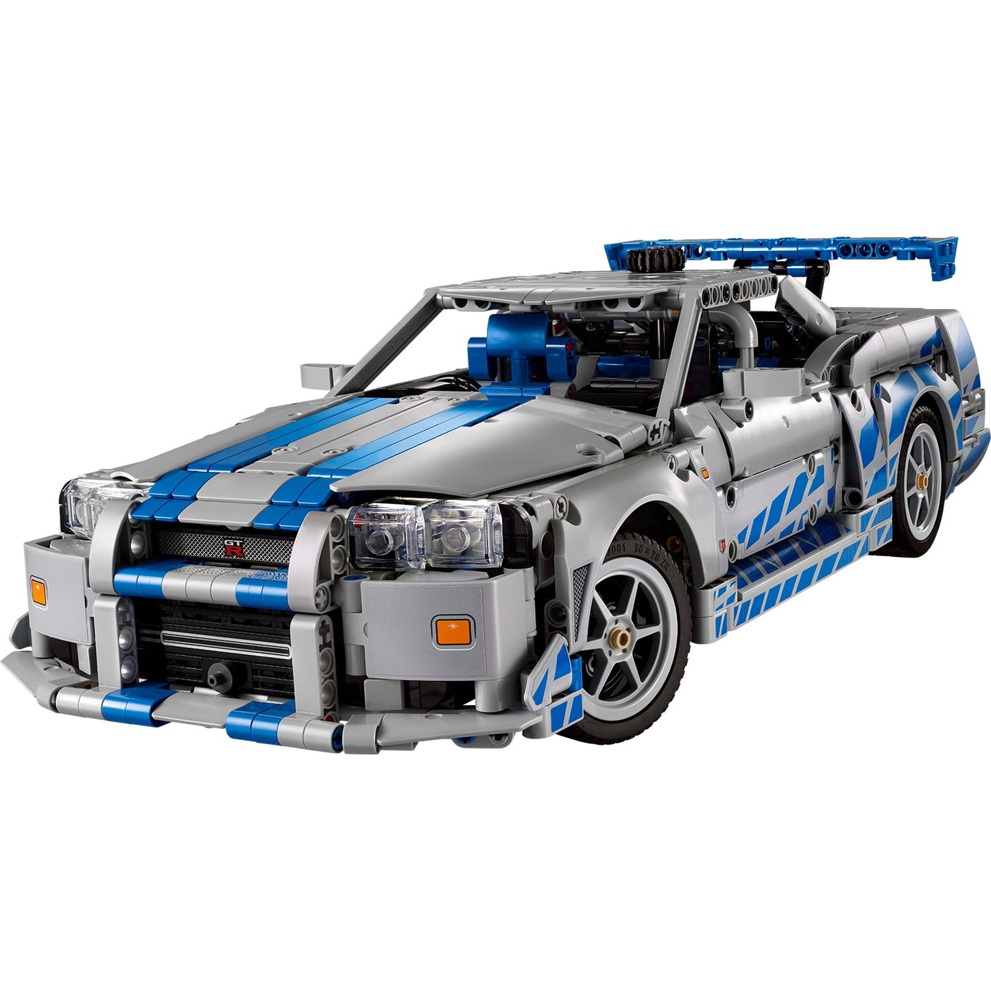 LEGO® Technic 2 Fast 2 Furious Nissan Skyline GT-R (R34) Car - Bộ Mô Hình Xe Đua - LEGO 42210 - Hình ảnh chi tiết 2