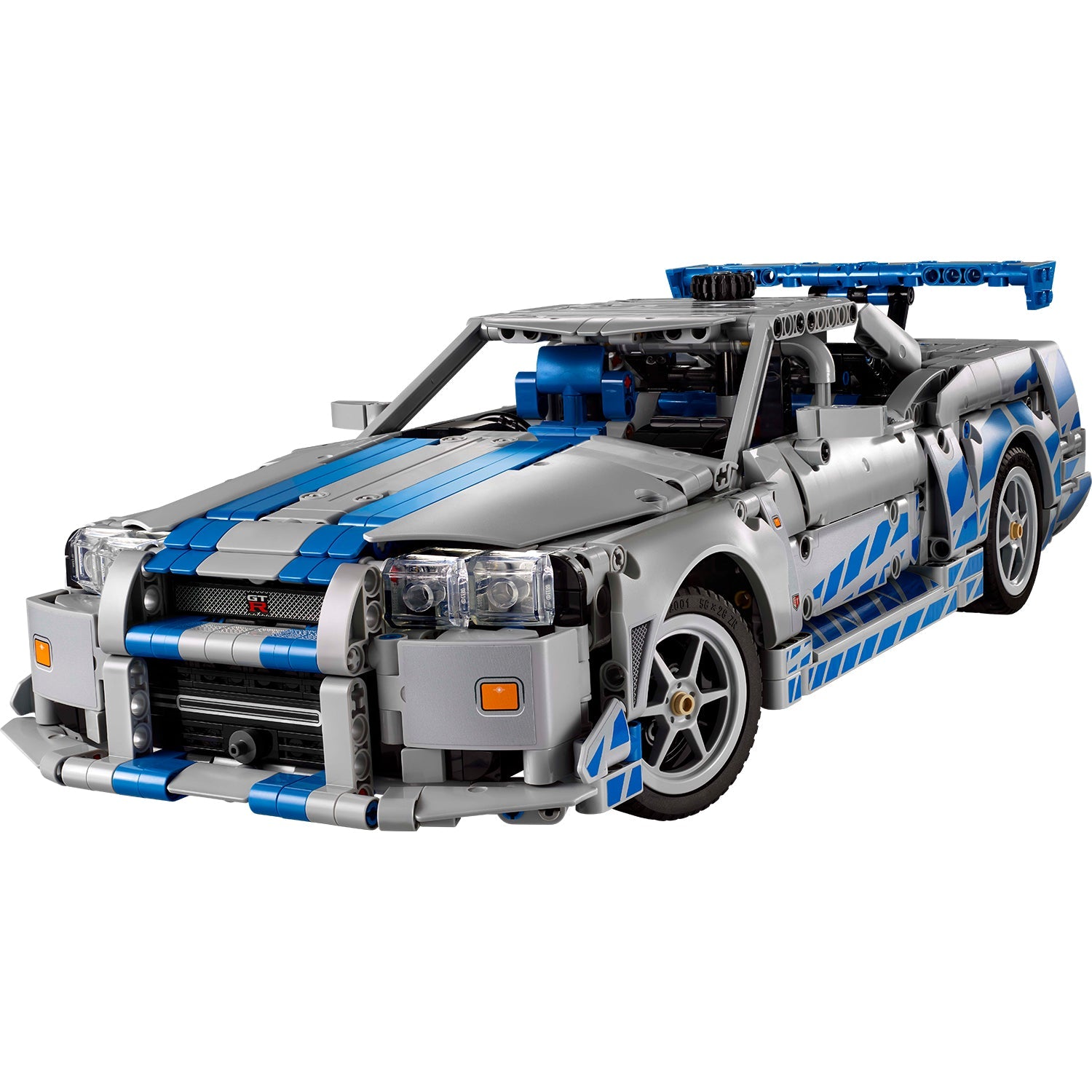 LEGO® Technic 2 Fast 2 Furious Nissan Skyline GT-R (R34) Car - Bộ Mô Hình Xe Đua - LEGO 42210 - Hình ảnh chi tiết 2