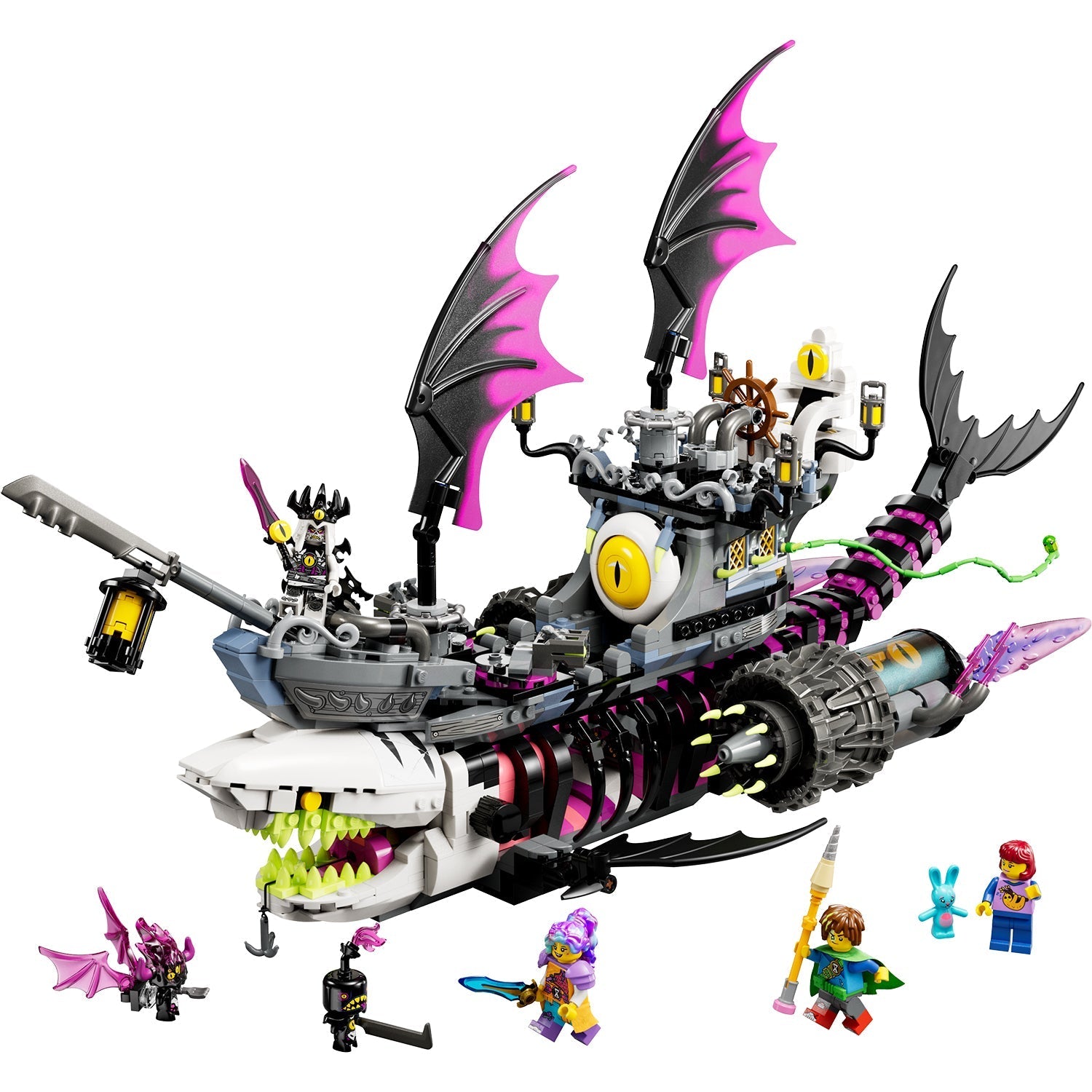 LEGO® DREAMZzz™ Nightmare Shark Ship - Tàu Cá Mập Ác Mộng 71469 - LEGO - Hình ảnh chi tiết 2