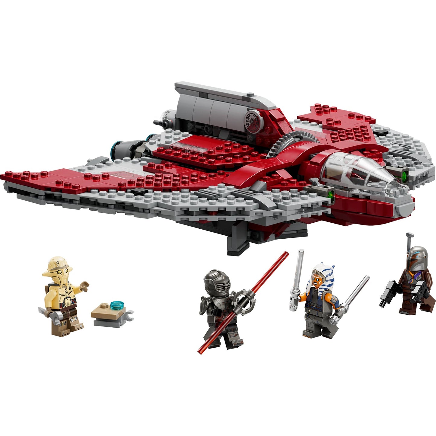 LEGO® Star Wars™ Ahsoka Tano's T-6 Jedi Shuttle - Đồ chơi lắp ráp Phi thuyền Jedi - LEGO 75362 - Hình ảnh chi tiết 2