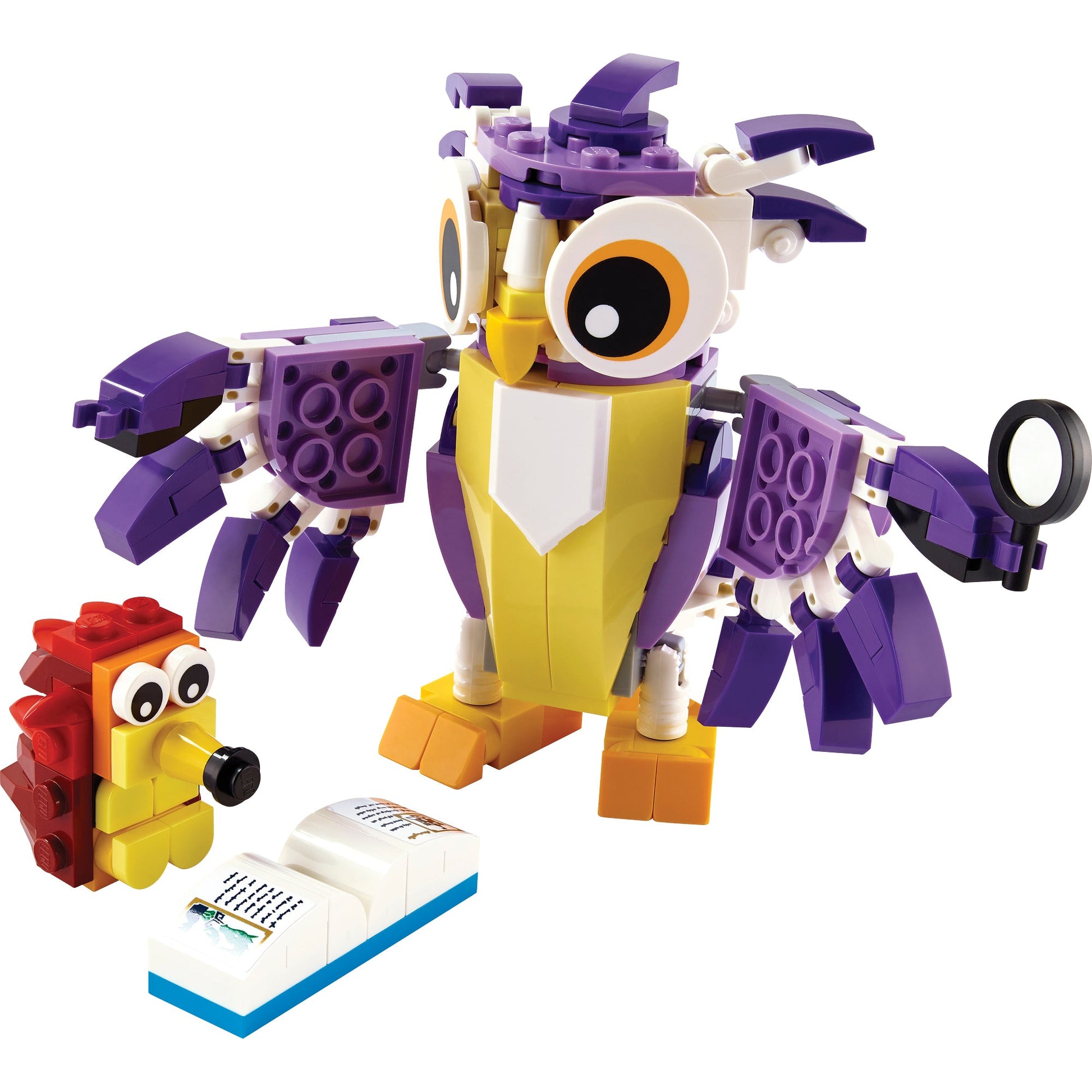LEGO® Creator 3-in-1 Fantasy Forest Creatures - Lắp ráp Sinh vật Rừng Phép thuật LEGO 31125 - Hình ảnh chi tiết 2