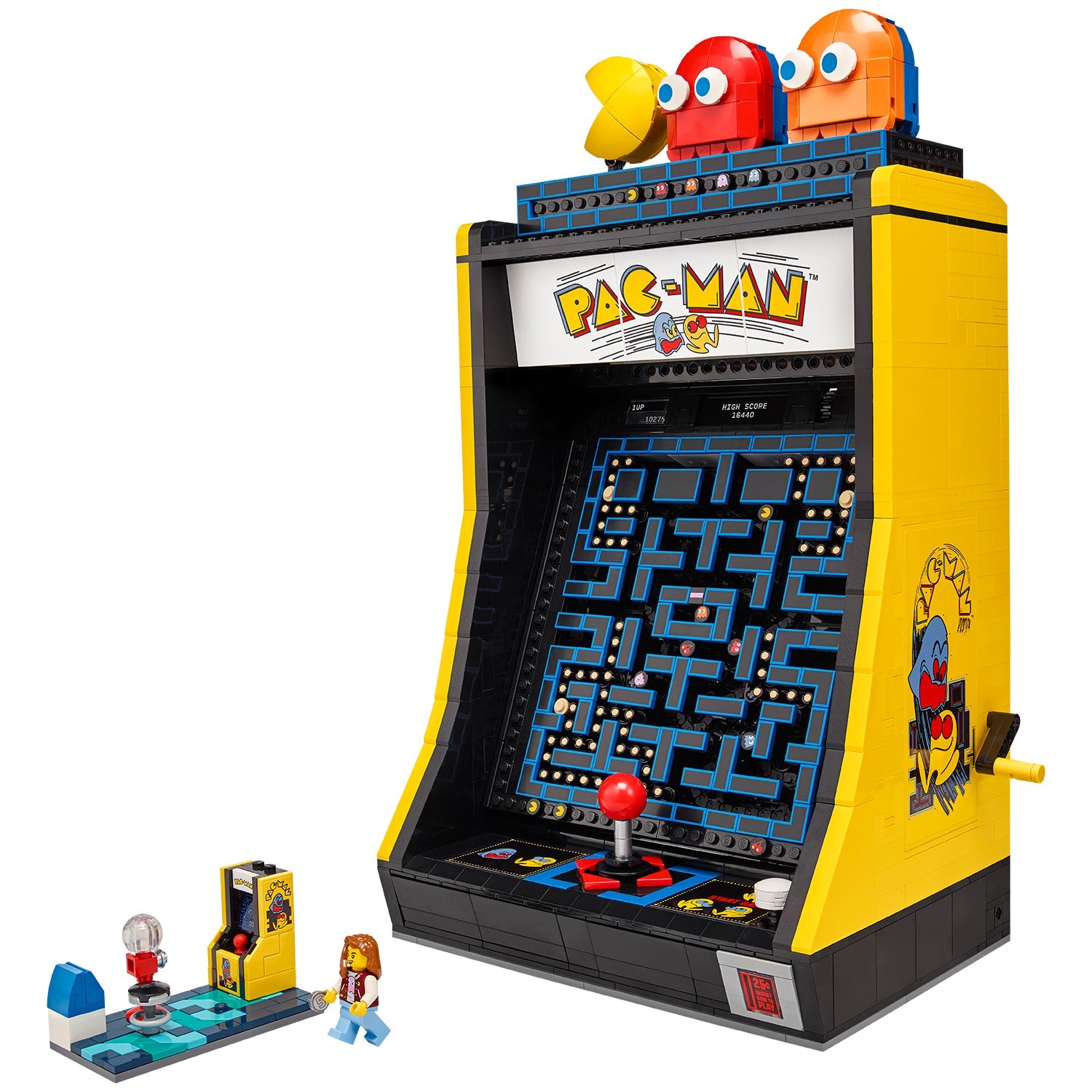 LEGO® ICONS™ PAC-MAN Arcade - Mô hình máy game thùng cổ điển - LEGO 10323 - Hình ảnh chi tiết 2