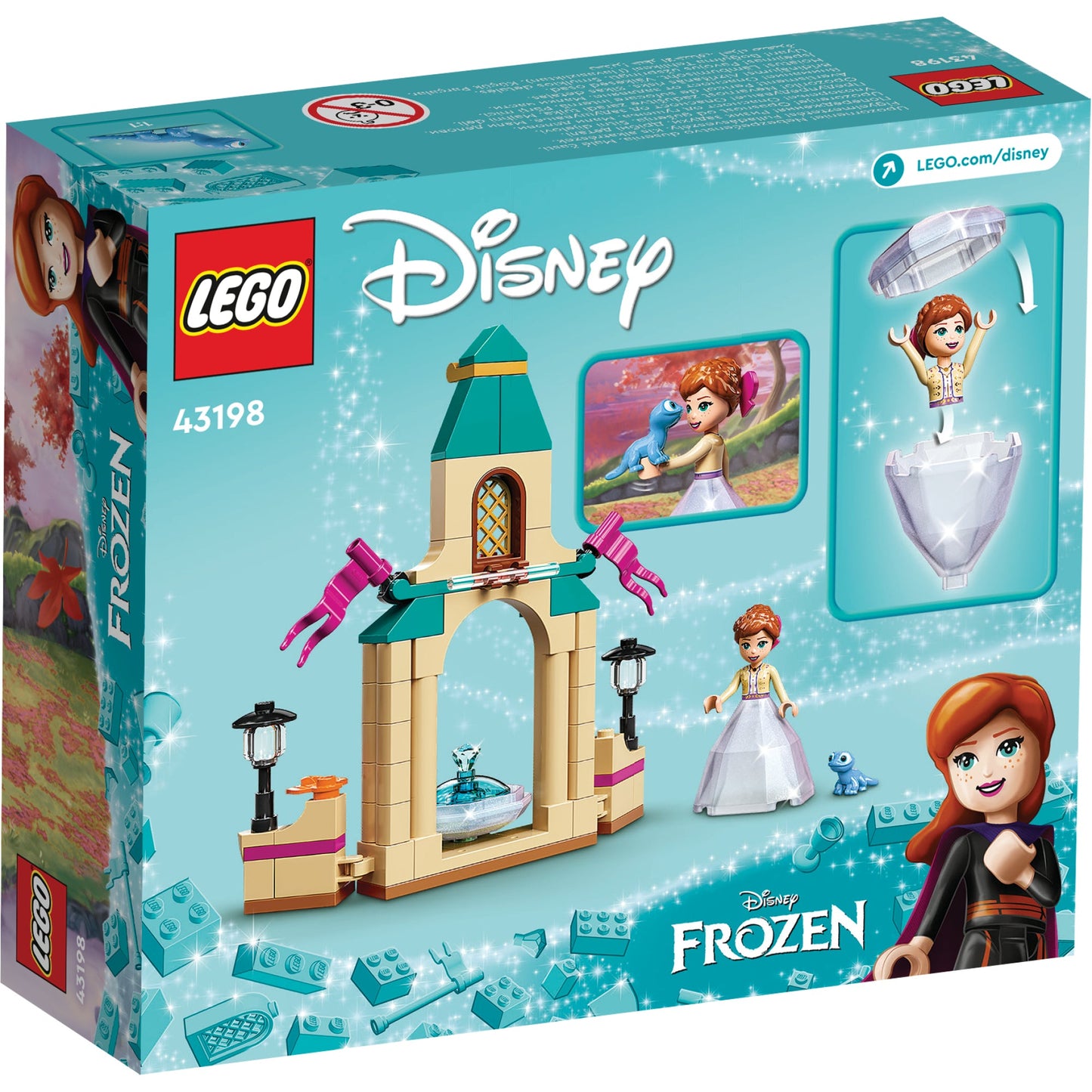 LEGO® Disney™ Anna’s Castle Courtyard - Đồ chơi lắp ráp Sân lâu đài của Anna - LEGO 43198 - Hình ảnh chi tiết 2
