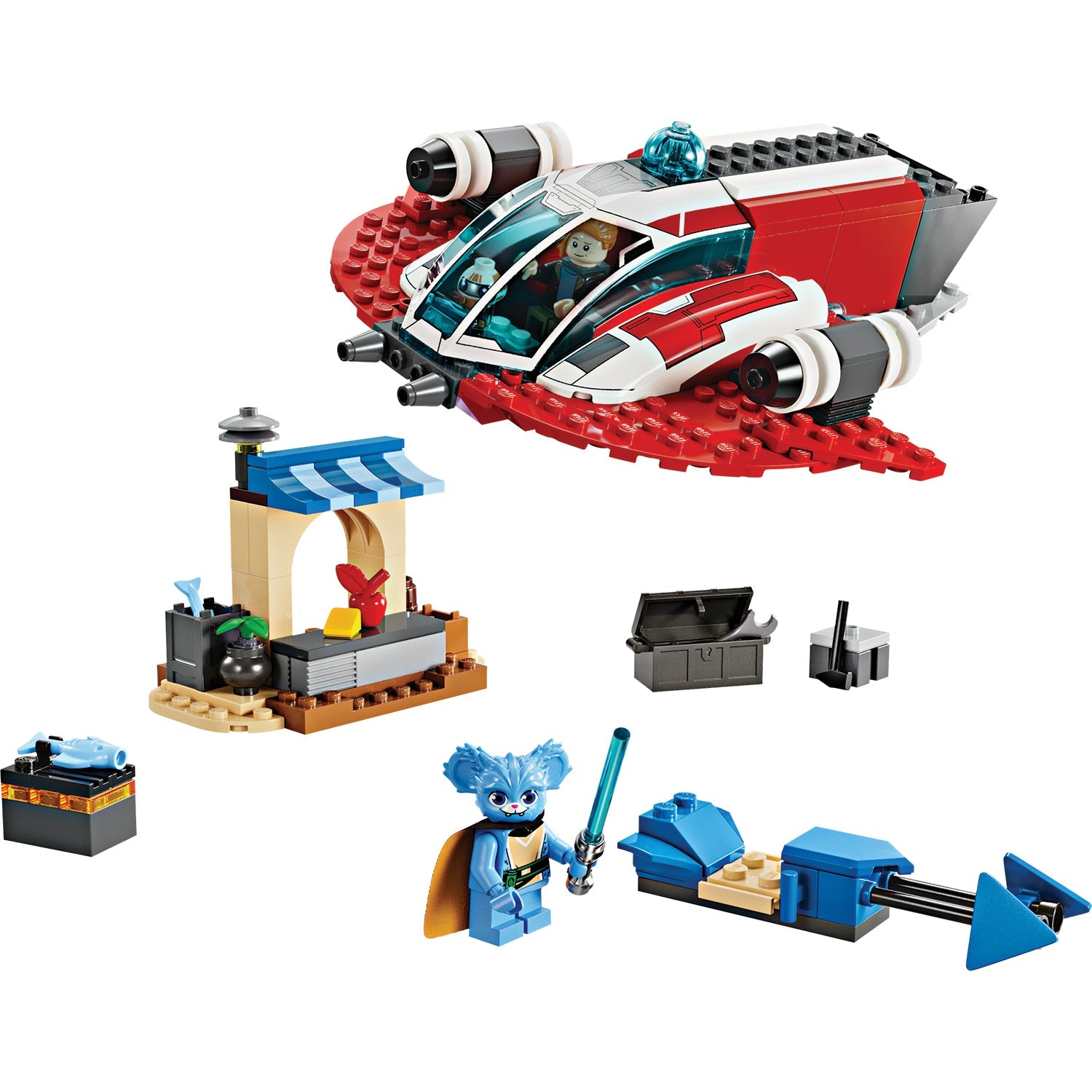 LEGO® Star Wars™ The Crimson Firehawk™ - Đồ Chơi Lắp Ráp Phi Thuyền Chiến Đấu LEGO 75384 - Hình ảnh chi tiết 2