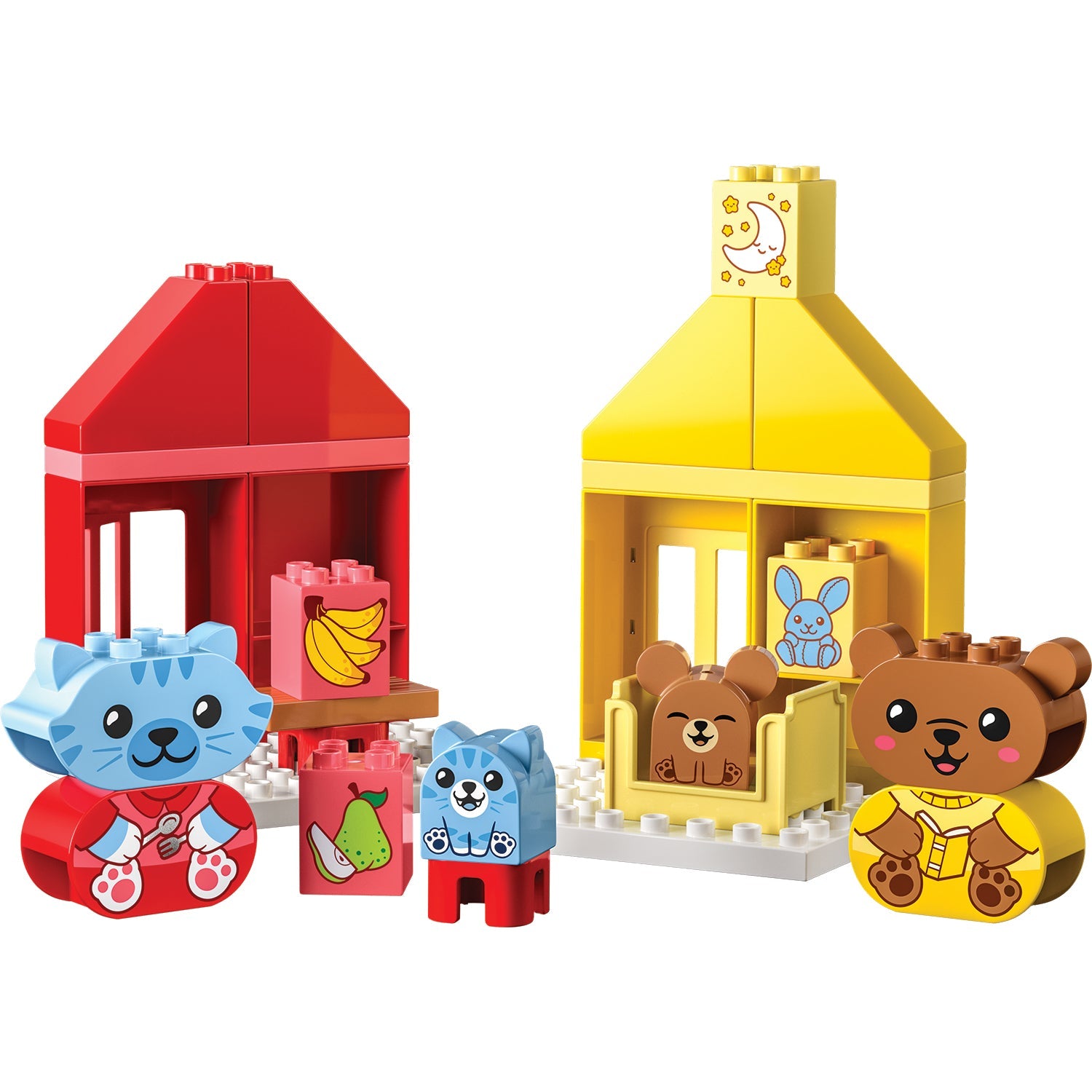 LEGO® DUPLO™ Daily Routines: Eating & Bedtime - Đồ chơi Thói quen hằng ngày cho bé - LEGO 10414 - Hình ảnh chi tiết 2