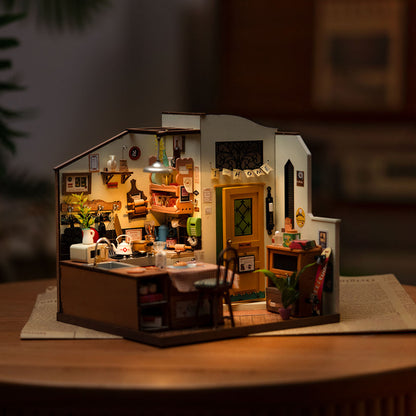 Rolife DIY Miniature House - Cozy Kitchen DG159 - Mô hình nhà gỗ tí hon DIY - Rolife DG159