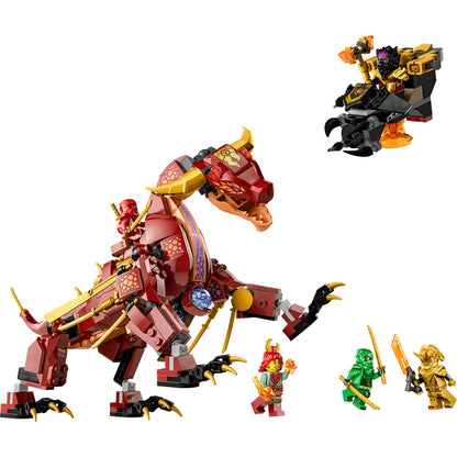 LEGO® NINJAGO® Heatwave Transforming Lava Dragon - Đồ chơi lắp ráp Rồng Lửa Biến Hình (71793) - LEGO - Hình ảnh sản phẩm