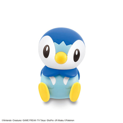 Pokemon Piplup Plamo Collection Quick!! 06 - Mô hình lắp ráp Pokemon - Bandai