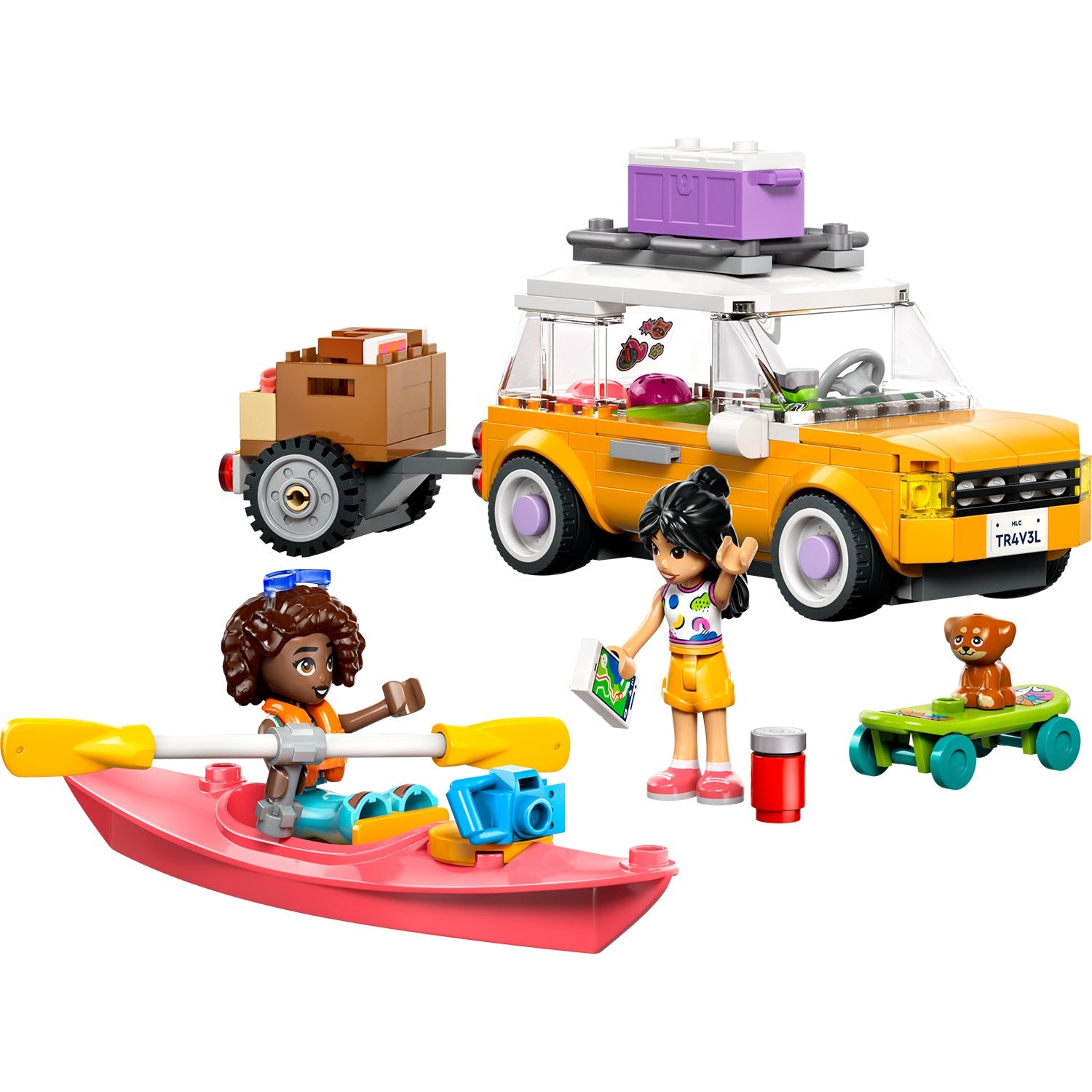 LEGO® Friends™ Friendship Road-Trip Travel Car - Xe Du Lịch Dã Ngoại #42659 LEGO - Hình ảnh chi tiết 2
