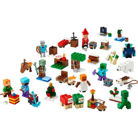 LEGO® Minecraft® Advent Calendar 2025 - Lịch Mùa Vọng Đếm Ngược Giáng Sinh LEGO 21280 - Hình ảnh chi tiết 2