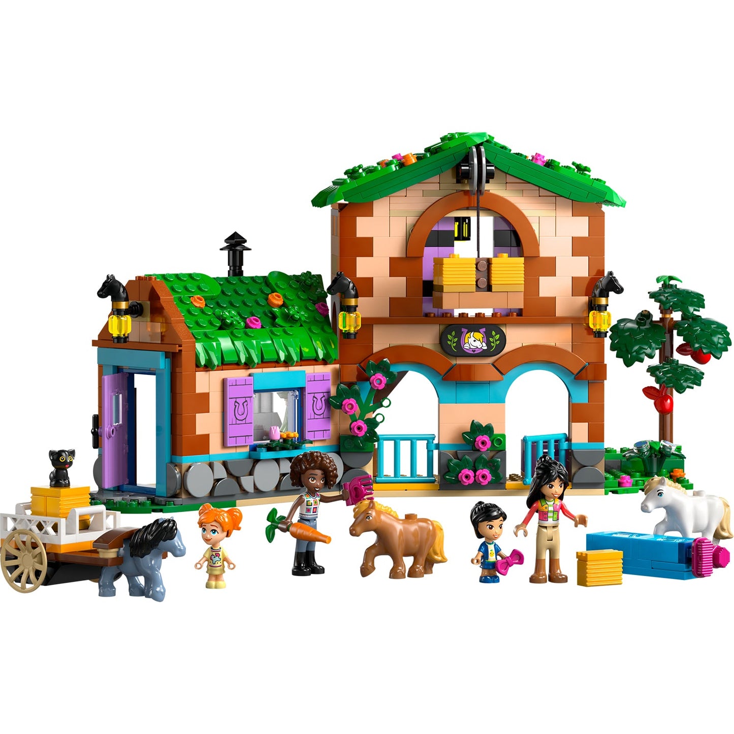 LEGO® Friends™ Pony Ranch & Stable - Đồ Chơi Lắp Ráp Trang Trại Ngựa - LEGO 42654 - Hình ảnh chi tiết 2