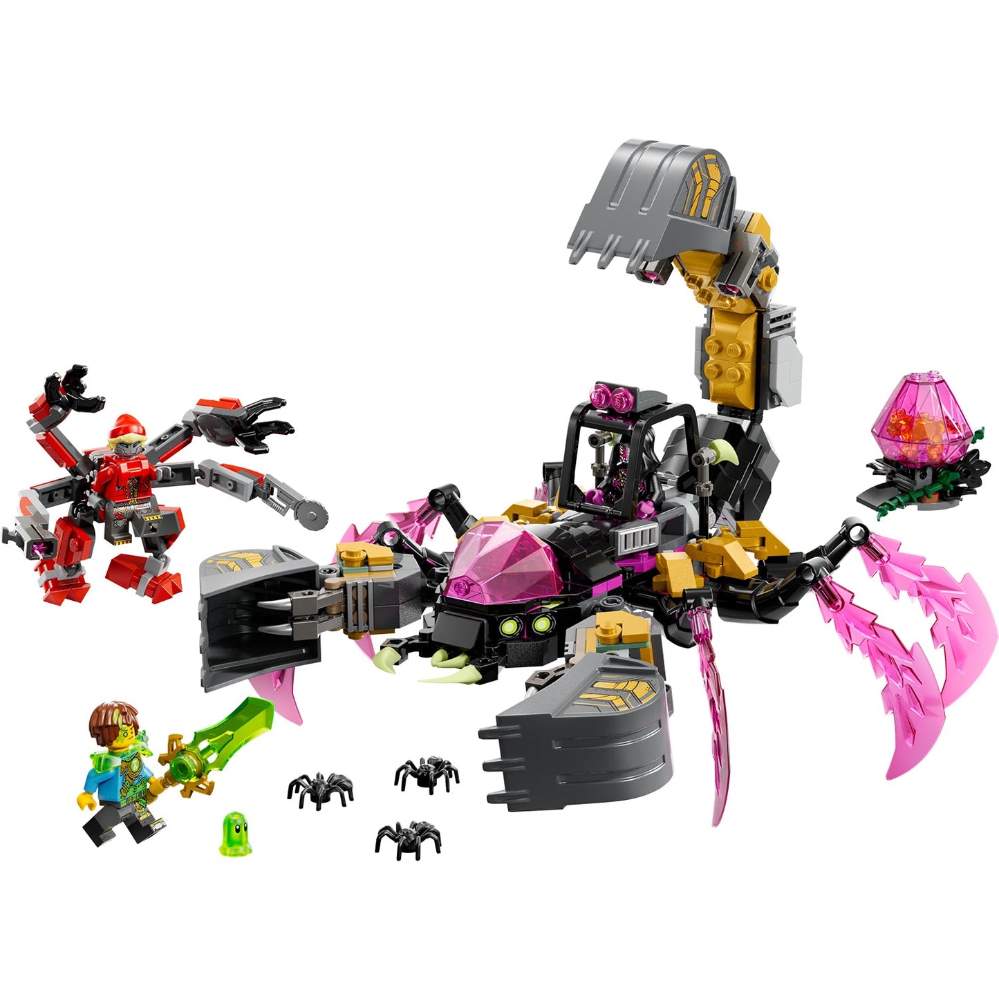LEGO® DREAMZzz™ Nightmare Scorpion Digger - Bộ Lắp Ráp Máy Đào Bọ Cạp Ác Mộng (71513) - Hình ảnh chi tiết 2