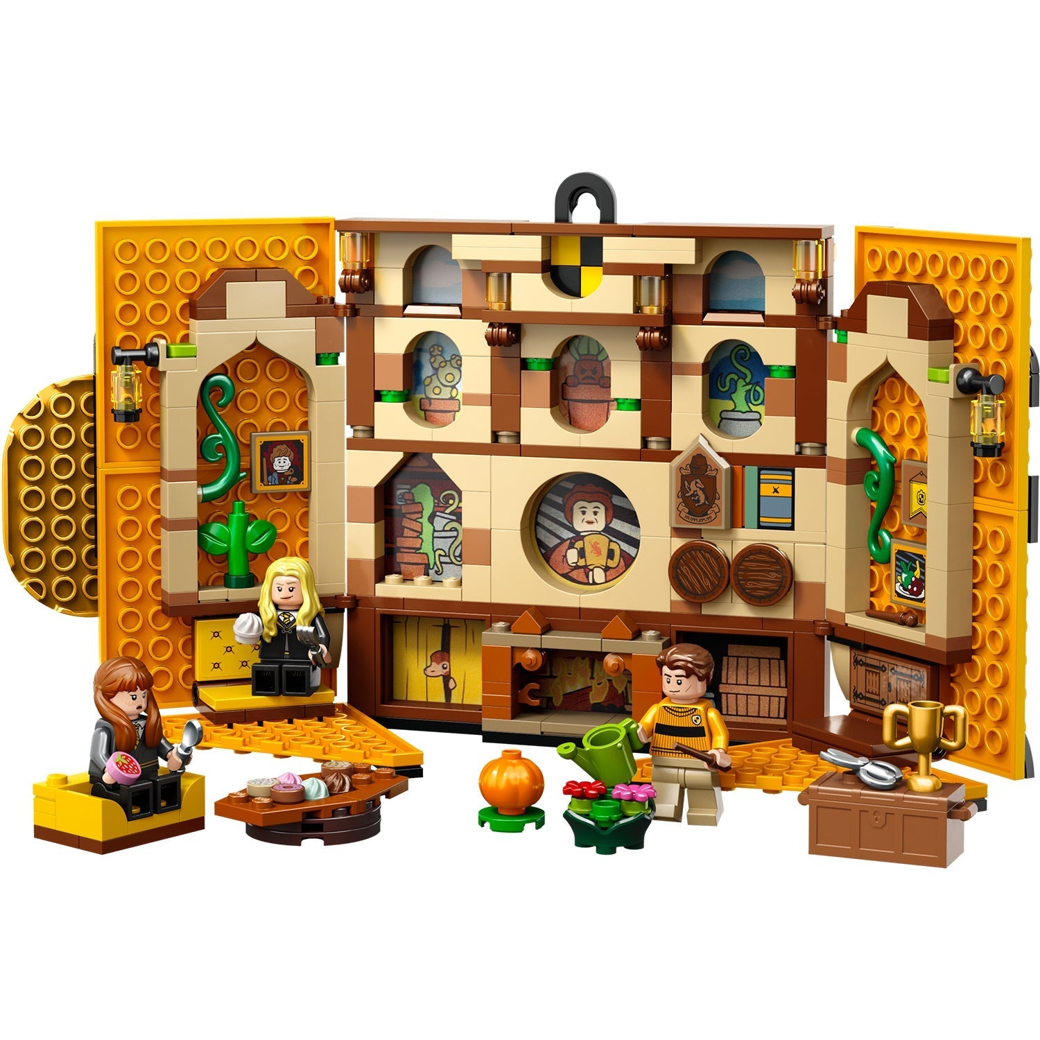 LEGO® Harry Potter™ Hufflepuff™ House banner - Bộ Lắp Ráp Phông Nền Nhà Hufflepuff - LEGO 76412 - Hình ảnh chi tiết 2