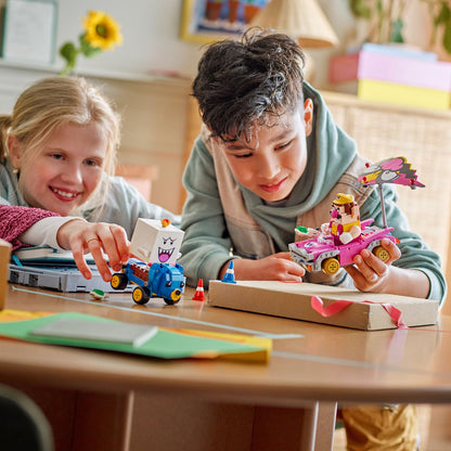 LEGO® Super Mario™ Mario Kart™ – Wario & King Boo - Đồ Chơi Lắp Ráp Xe Đua Badwagon & Teddy Buggy 72038 - Hình ảnh bổ sung 6