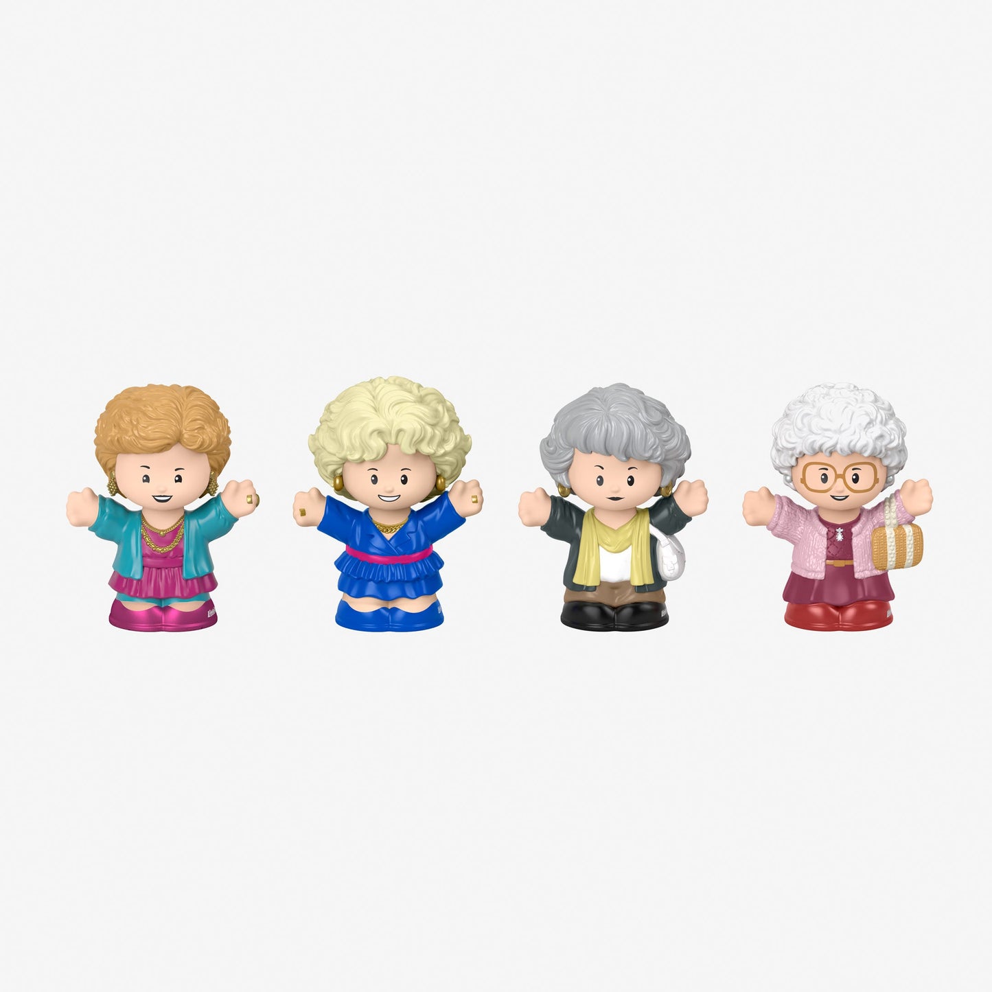 Little People Collector The Golden Girls Figures - Bộ Mô Hình Nhân Vật Sưu Tập - Mattel - Hình ảnh chi tiết 2