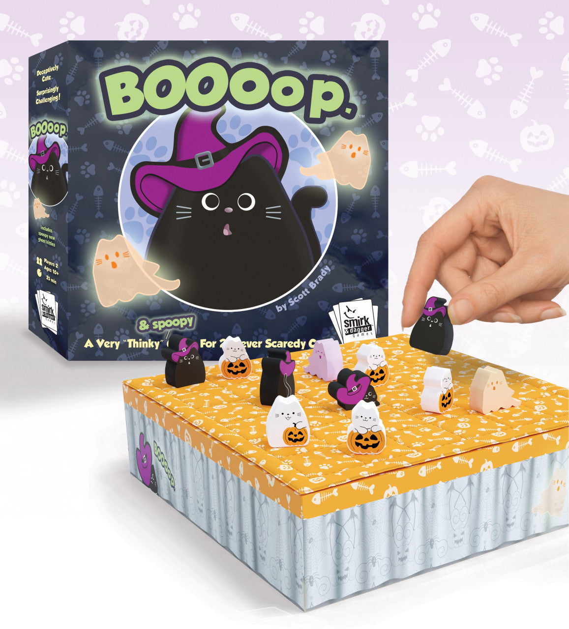 BOOoop. Board Game Chiến Thuật Mèo Ma Smirk and Dagger - Hình ảnh bổ sung 4