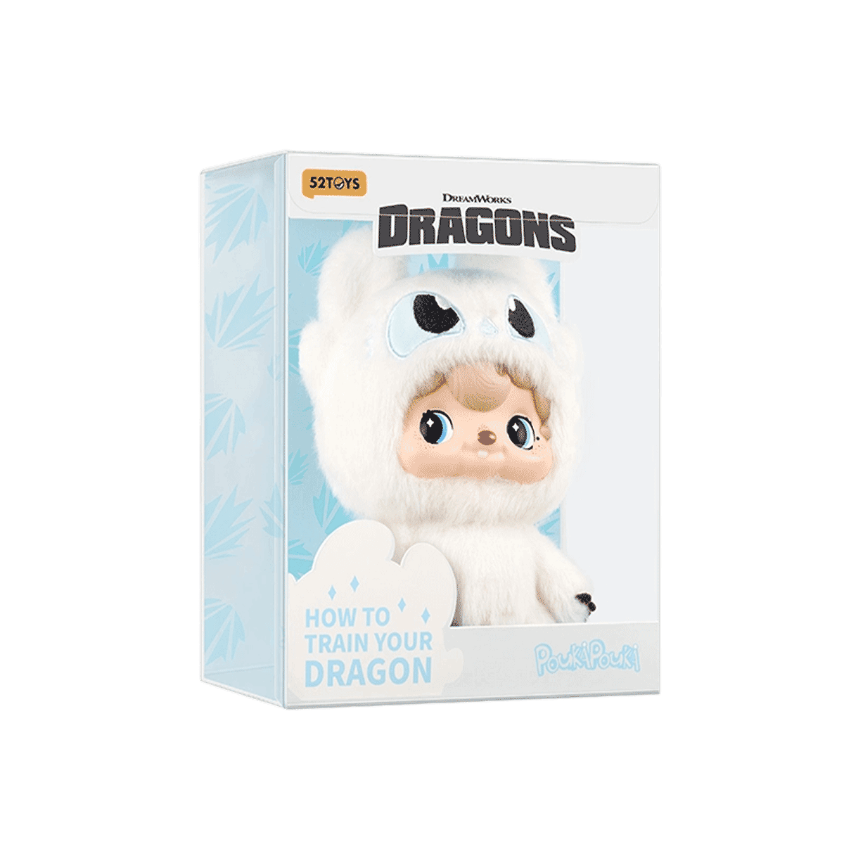 POUKAPOUKA x HOW TO TRAIN YOUR DRAGON - LIGHT FURY, VINYL PLUSH TOY - Thú nhồi bông Vinyl - 52TOYS