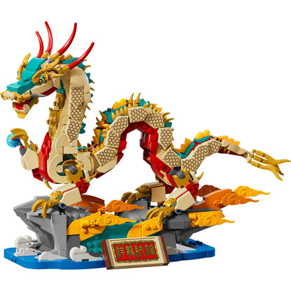 LEGO® Spring Festival Auspicious Dragon - Mô hình Rồng May Mắn Năm Mới - LEGO 80112 - Hình ảnh chi tiết 2