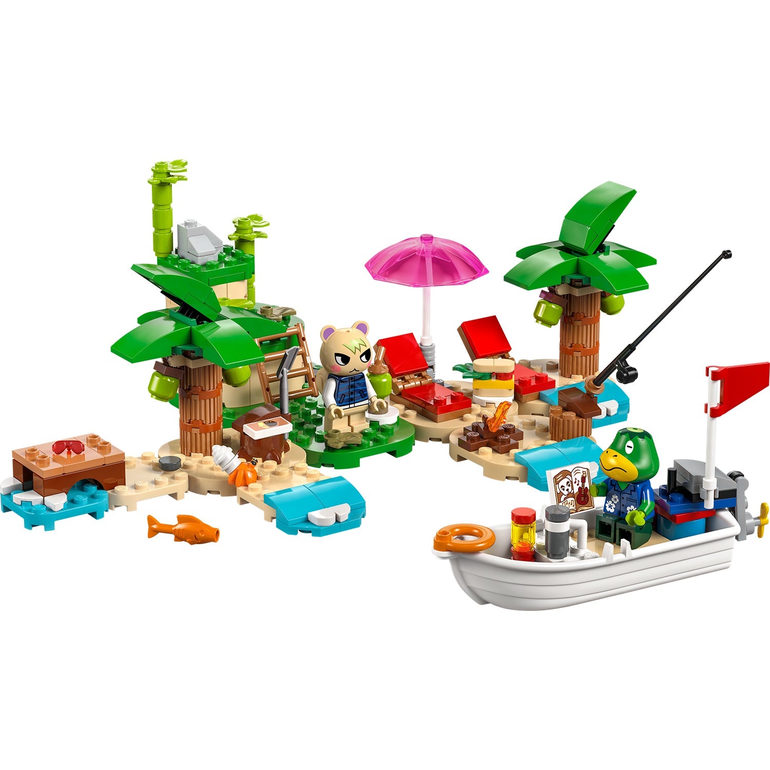 LEGO® Animal Crossing™ Kapp'n's Island Boat Tour - Đồ Chơi Lắp Ráp Chuyến Du Ngoạn Trên Thuyền Của Kapp’n 77048 - Hình ảnh chi tiết 2