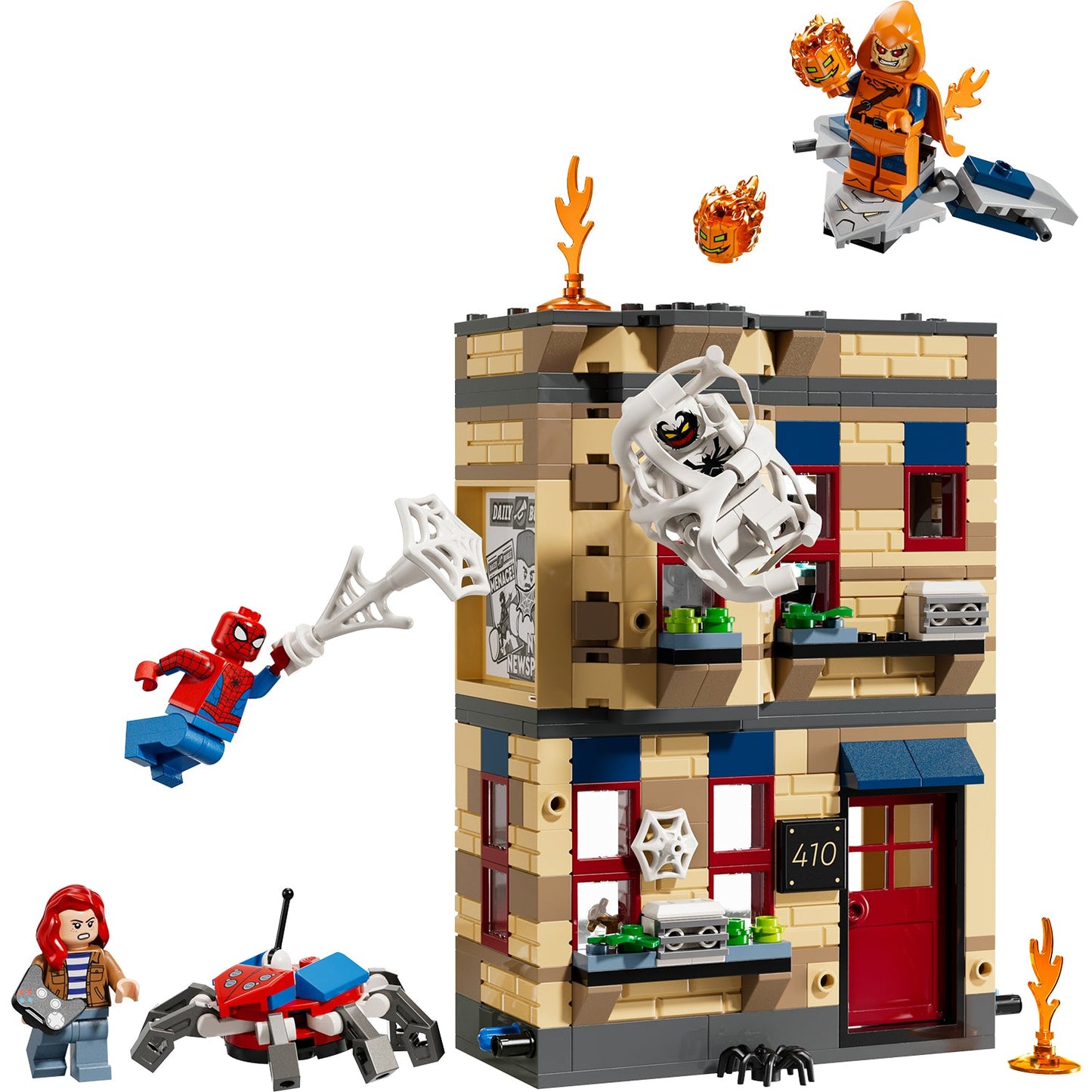 LEGO® Marvel Peter Parker’s Apartment - Đồ Chơi Lắp Ráp Căn Hộ Của Spider-Man - LEGO 76317 - Hình ảnh chi tiết 2