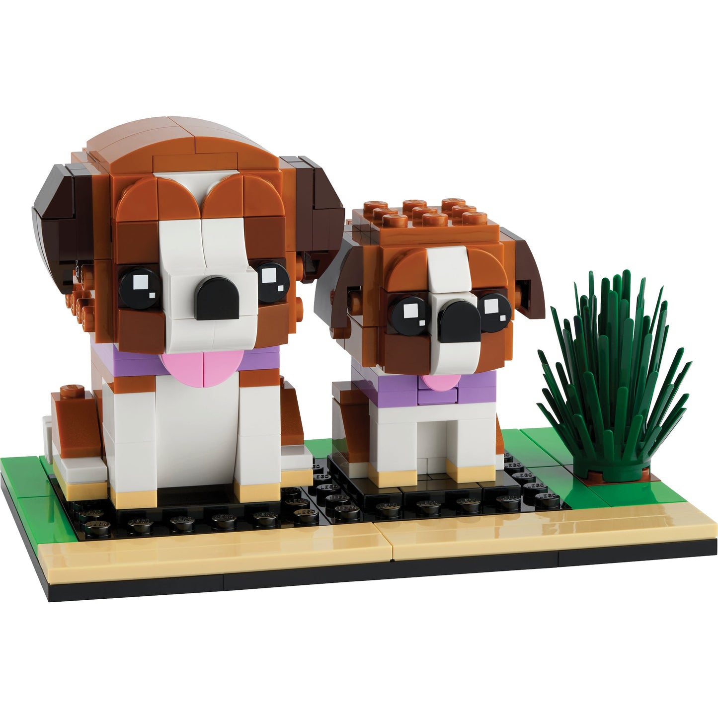 LEGO® BrickHeadz™ St. Bernard - Bộ Lắp Ráp Chó Cứu Hộ LEGO 40543 - Hình ảnh chi tiết 2