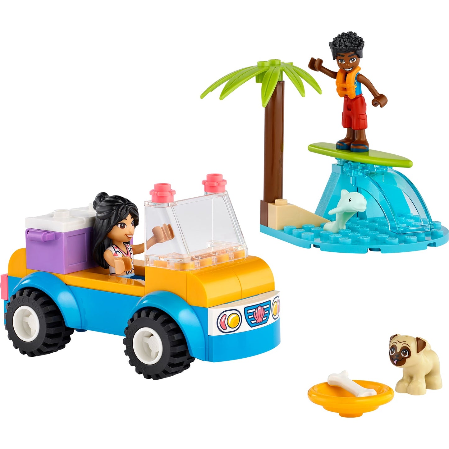 LEGO® Friends™ Beach Buggy Fun - Đồ chơi lắp ráp Xe Buggy Bãi Biển - LEGO 41725 - Hình ảnh chi tiết 2