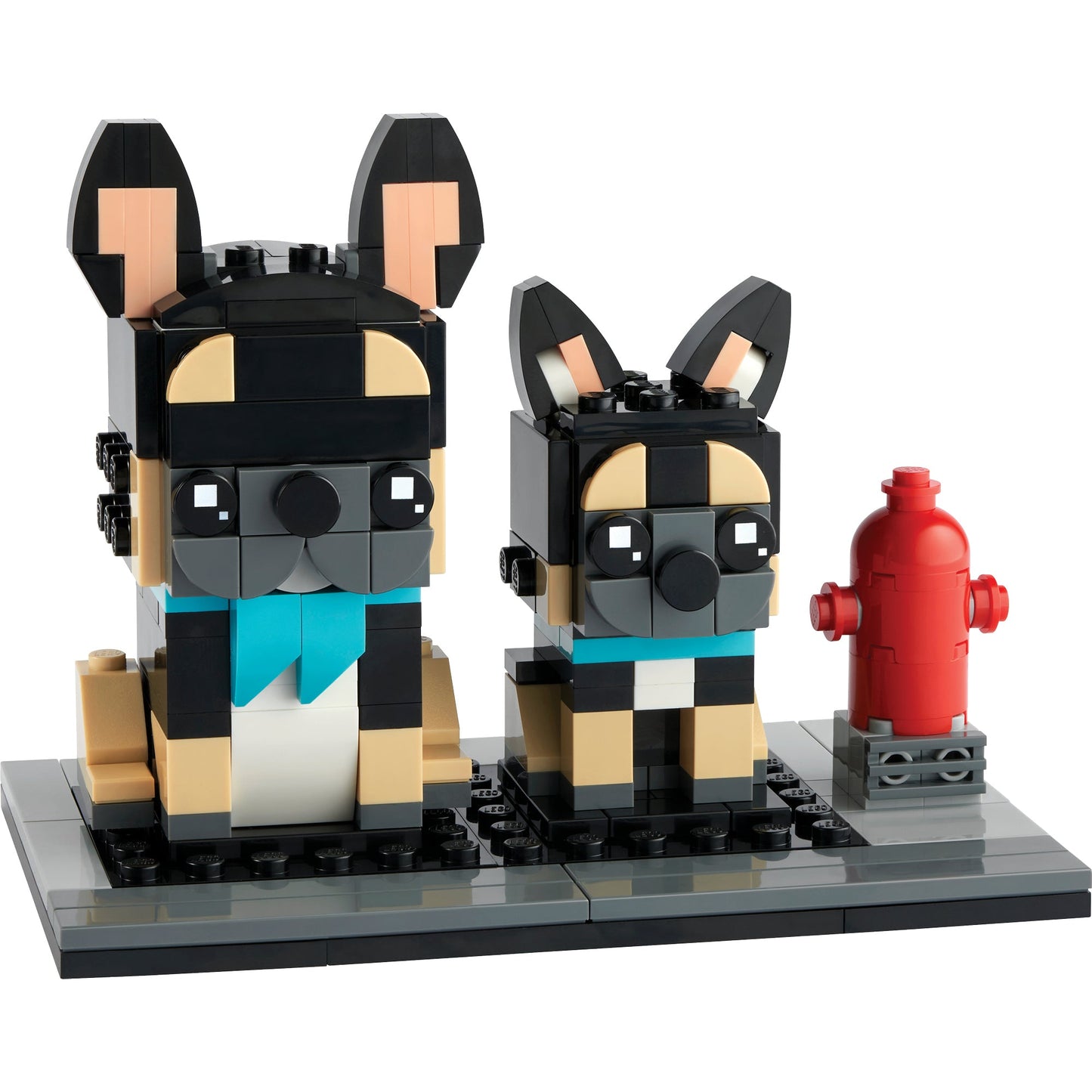LEGO® BrickHeadz™ French Bulldog - Đồ chơi lắp ráp Chó Bulldog Pháp 40544 - Hình ảnh chi tiết 2