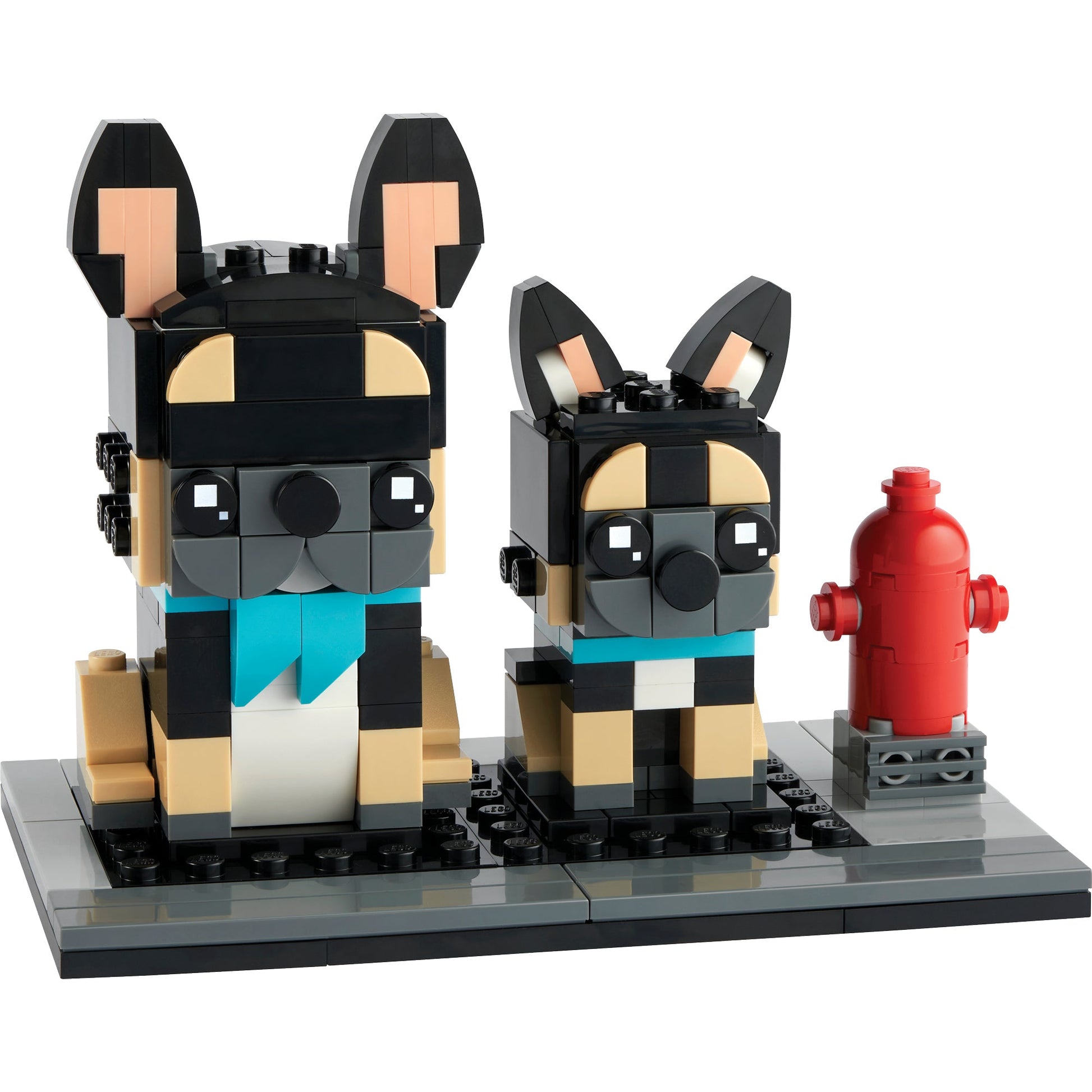 LEGO® BrickHeadz™ French Bulldog - Đồ chơi lắp ráp Chó Bulldog Pháp 40544 - Hình ảnh chi tiết 2