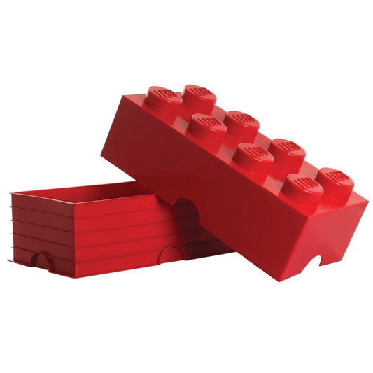LEGO Storage Brick 8 - Red Hộp Lưu Trữ Đồ Chơi Xếp Chồng LEGO - Hình ảnh chi tiết 2