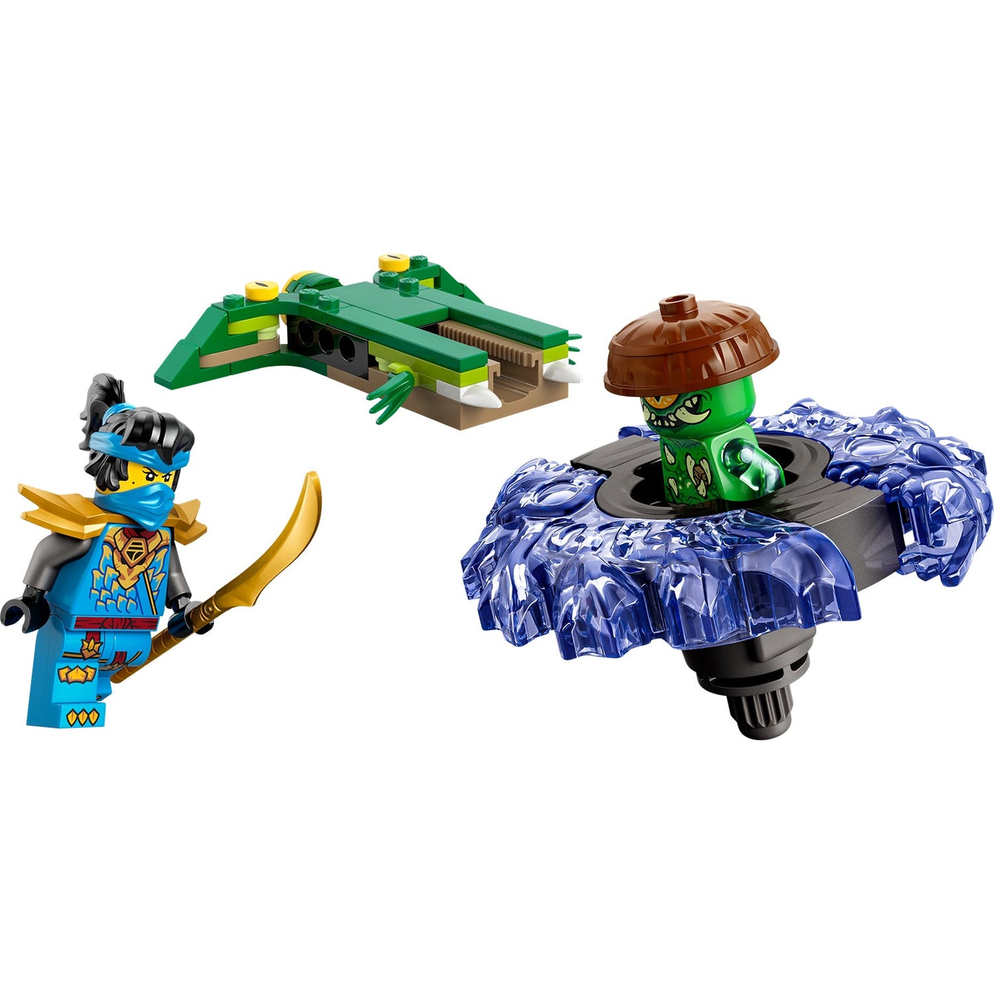 LEGO® NINJAGO® Nya vs. Mutation Monster Spinner - Đồ Chơi Lắp Ráp Vòng Xoay Ninja - LEGO 71849 - Hình ảnh chi tiết 2