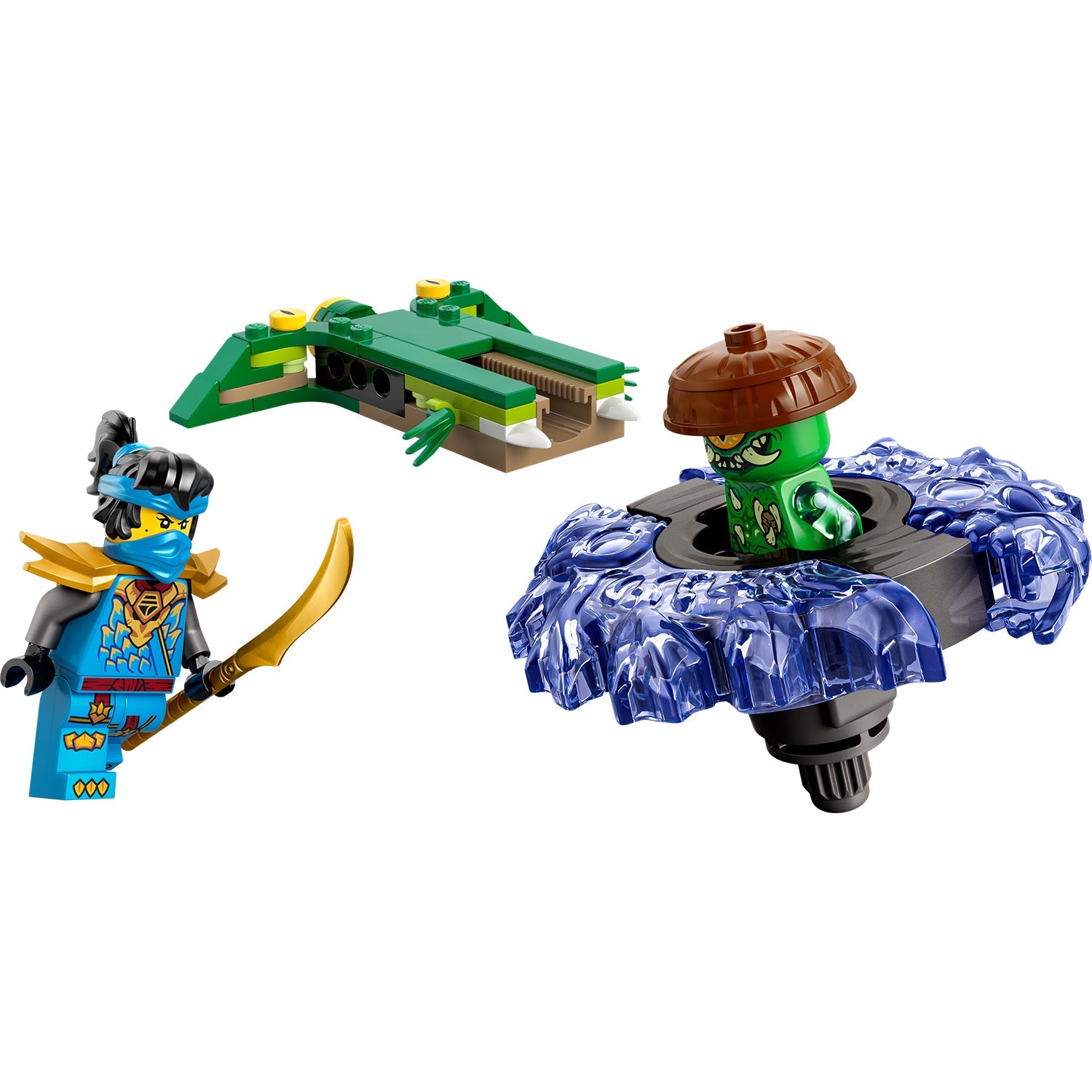 LEGO® NINJAGO® Nya vs. Mutation Monster Spinner - Đồ Chơi Lắp Ráp Vòng Xoay Ninja - LEGO 71849 - Hình ảnh chi tiết 2