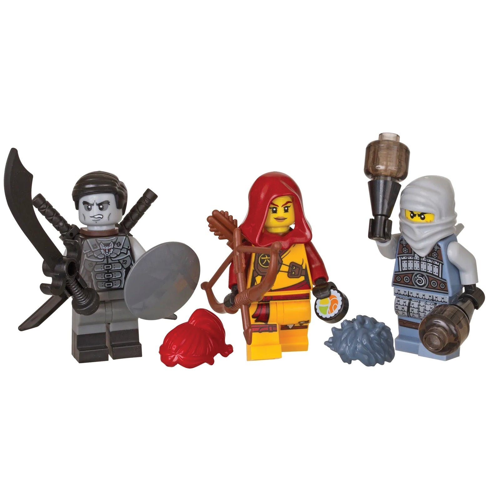 LEGO® NINJAGO® Accessory Set - Bộ Phụ Kiện Minifigures 3 Nhân Vật (853687) - LEGO - Hình ảnh bổ sung 8