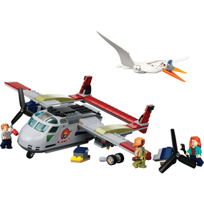 LEGO® Jurassic World Quetzalcoatlus Plane Ambush - Đồ chơi lắp ráp Máy bay & Khủng long - LEGO 76947 - Hình ảnh chi tiết 2