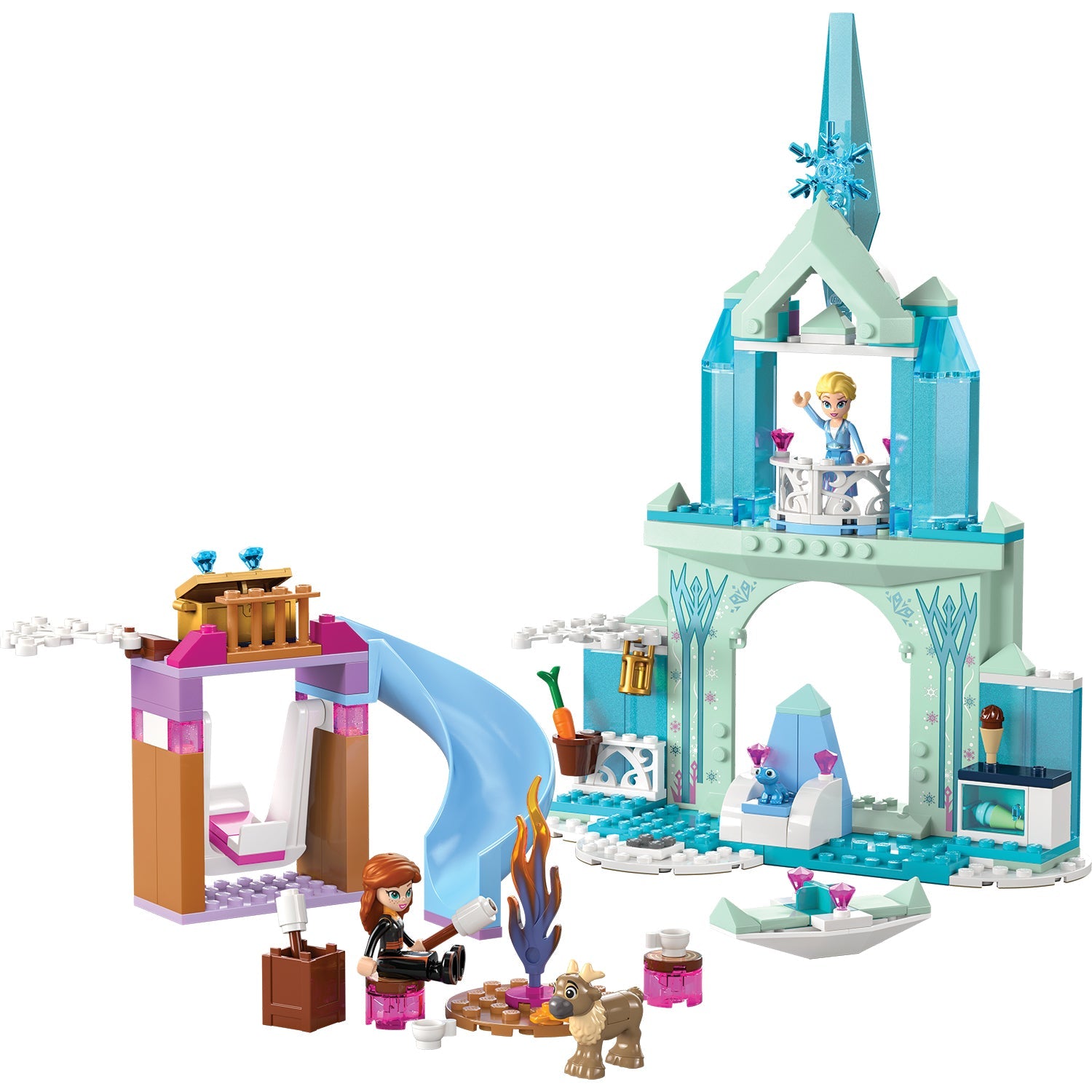 LEGO® Disney™ Elsa's Frozen Castle - Đồ Chơi Lắp Ráp Lâu Đài Băng Giá Elsa (43238) - LEGO - Hình ảnh chi tiết 2