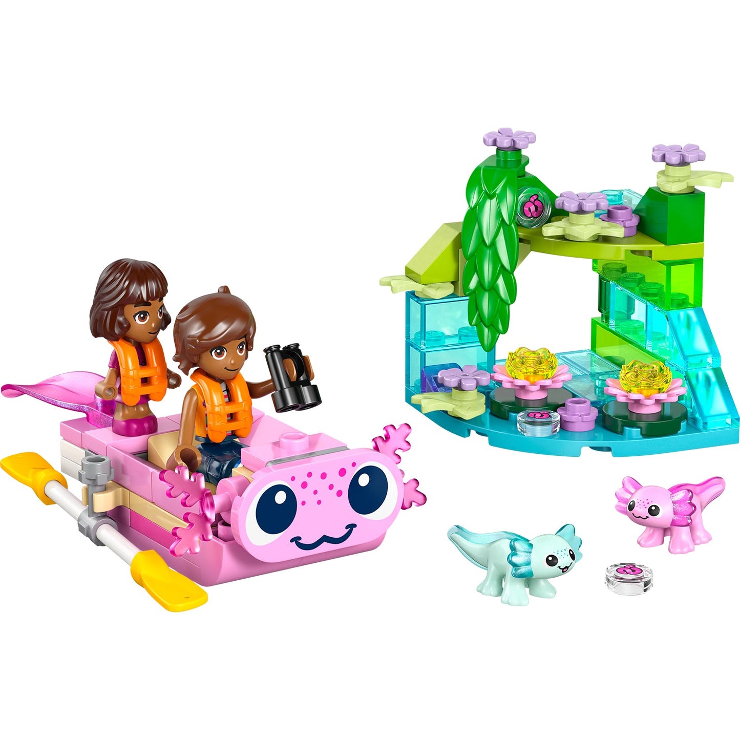 LEGO® Friends Axolotl Adventure Boat - Thuyền Khám Phá Kỳ Nhông Axolotl (42681) - Hình ảnh chi tiết 2