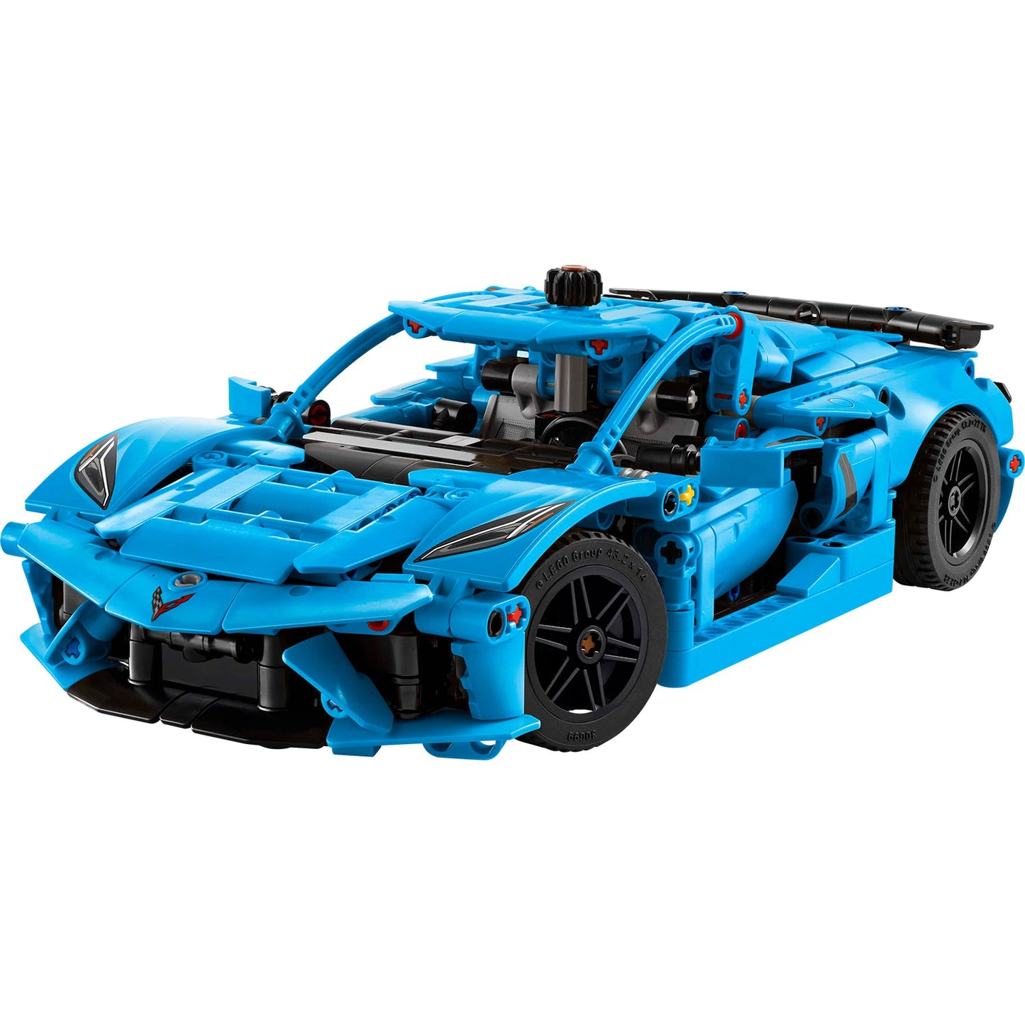 LEGO® Technic Chevrolet Corvette Stingray Blue - Mô hình Lắp ráp Xe hơi - LEGO 42217 - Hình ảnh chi tiết 2