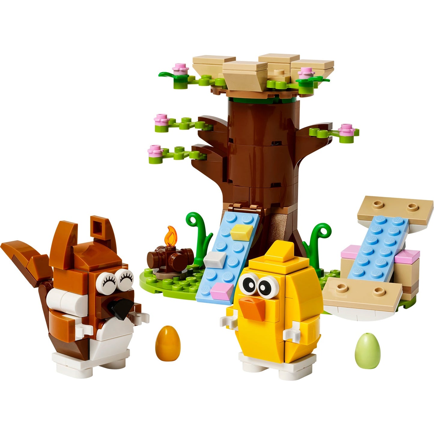 LEGO® Spring Animal Playground - Đồ Chơi Lắp Ráp Sân Chơi Động Vật Mùa Xuân LEGO 40709 - Hình ảnh chi tiết 2