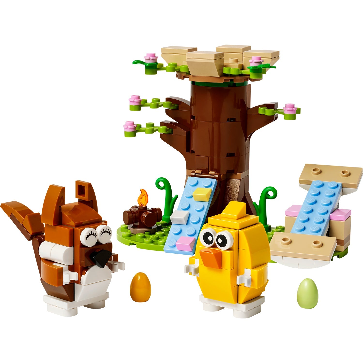 LEGO® Spring Animal Playground - Đồ Chơi Lắp Ráp Sân Chơi Động Vật Mùa Xuân LEGO 40709 - Hình ảnh chi tiết 2