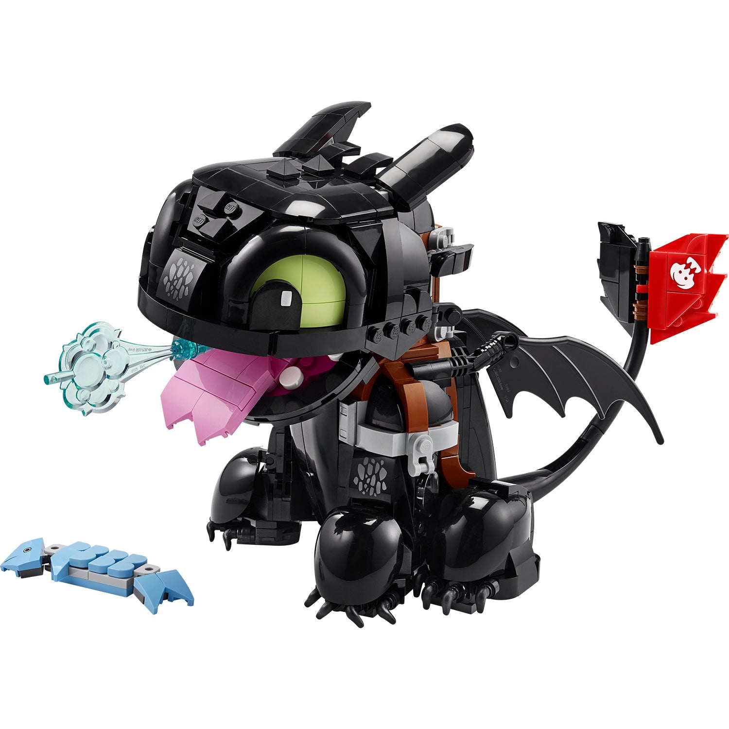 LEGO® ICONS™ How to Train Your Dragon: Toothless - Mô Hình Rồng Răng Sún Night Fury - LEGO 10375 - Hình ảnh chi tiết 2
