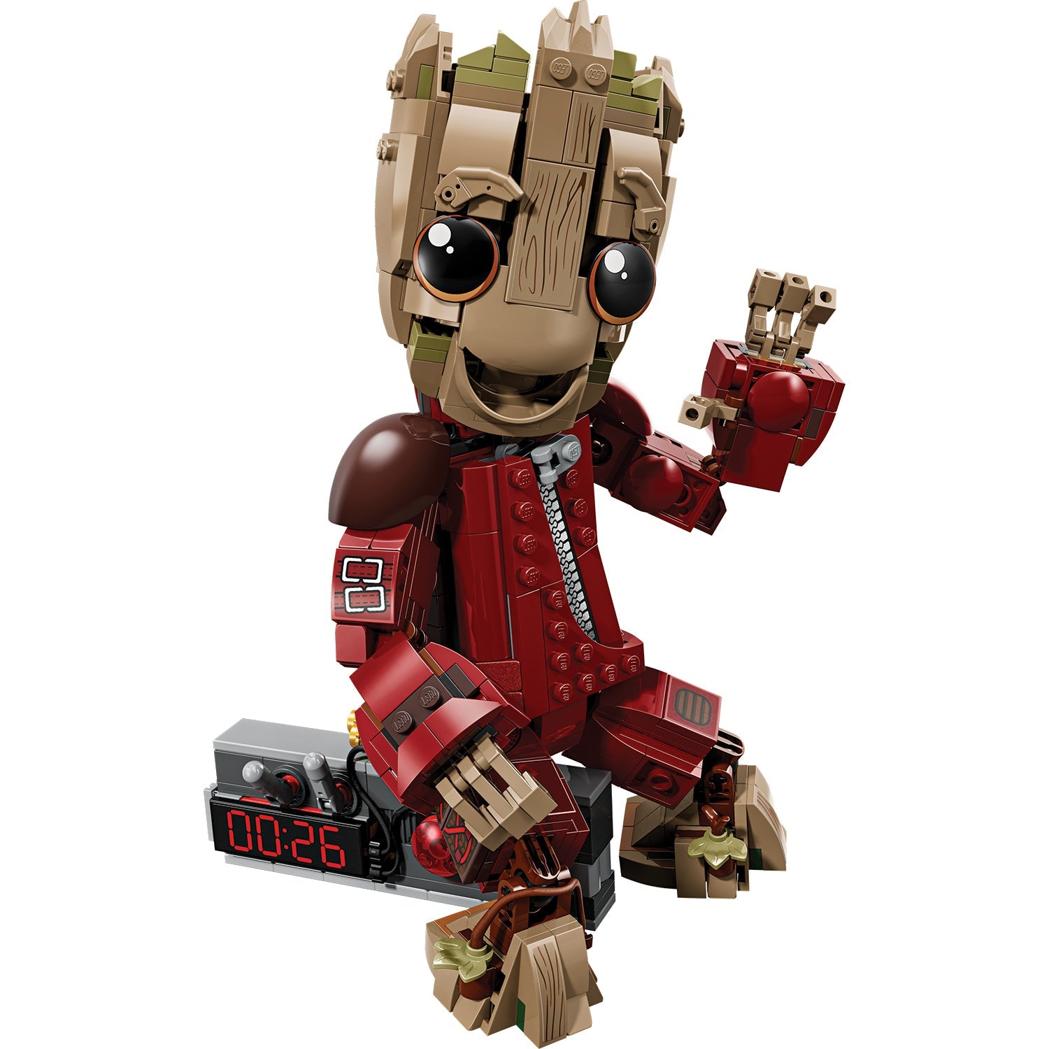 LEGO® | Marvel Ravager Jumpsuit Groot - Mô Hình Lắp Ráp Baby Groot Ravager (76341) - LEGO - Hình ảnh chi tiết 2