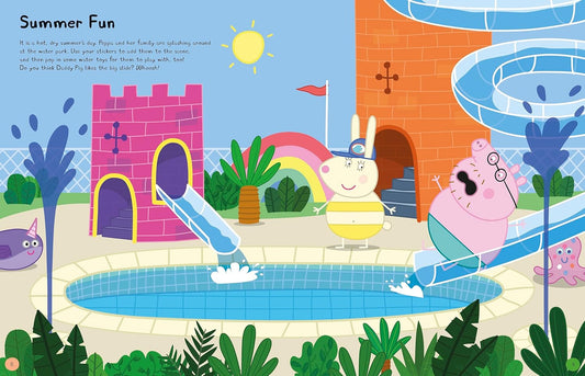 Peppa Pig: Peppa'S Seasons Sticker Book_Pguk 0125