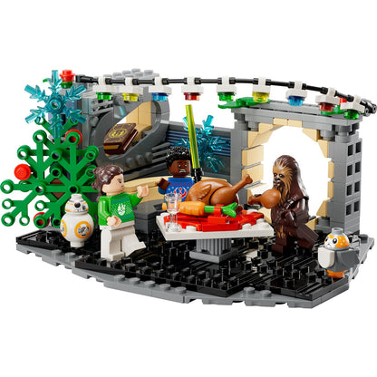 LEGO® Star Wars™ Millennium Falcon™ Holiday Diorama - Mô Hình Lễ Hội Giáng Sinh - LEGO 40658 - Hình ảnh chi tiết 2