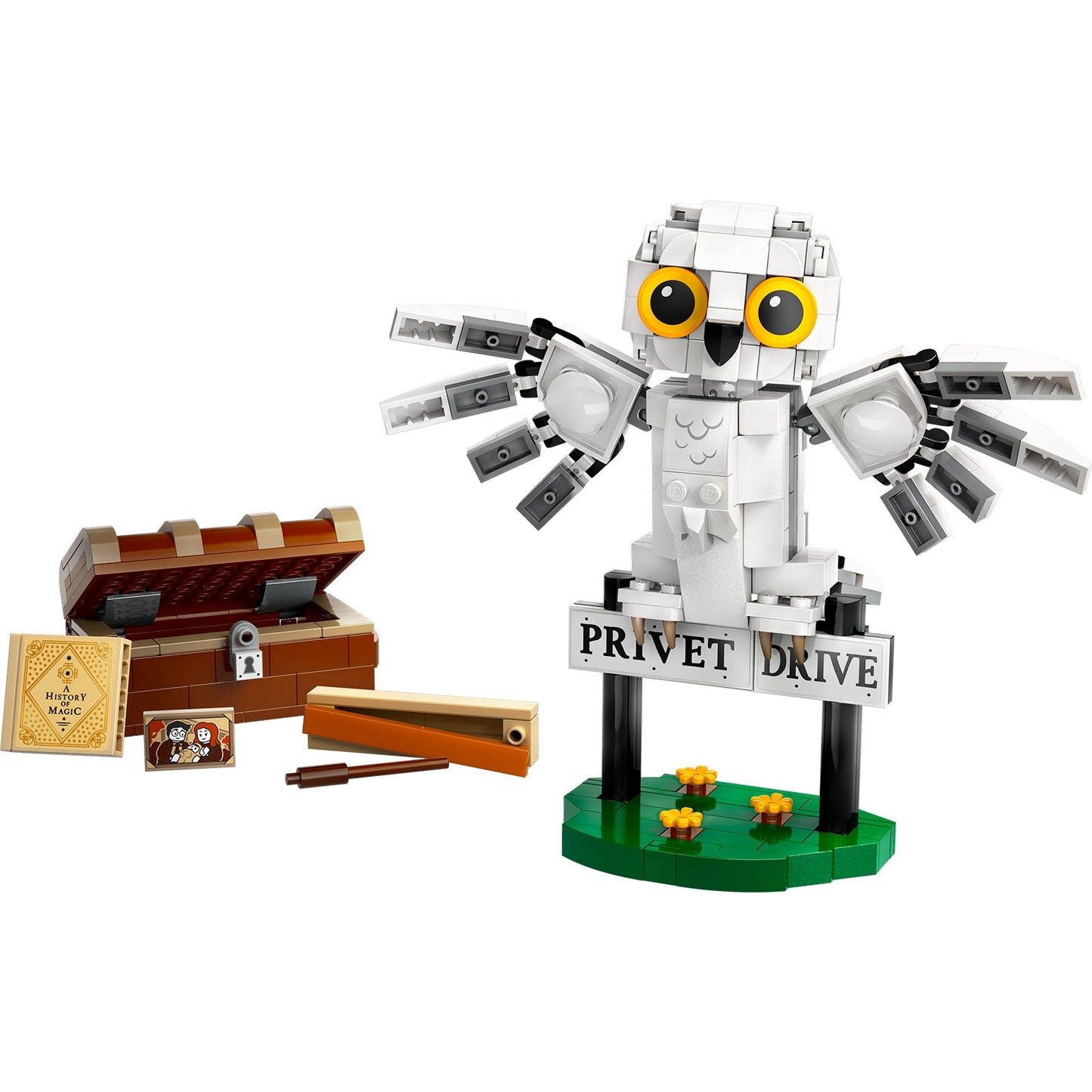 LEGO® Harry Potter™ Hedwig™ at 4 Privet Drive - Mô hình lắp ráp Cú Hedwig 76425 - LEGO - Hình ảnh chi tiết 2