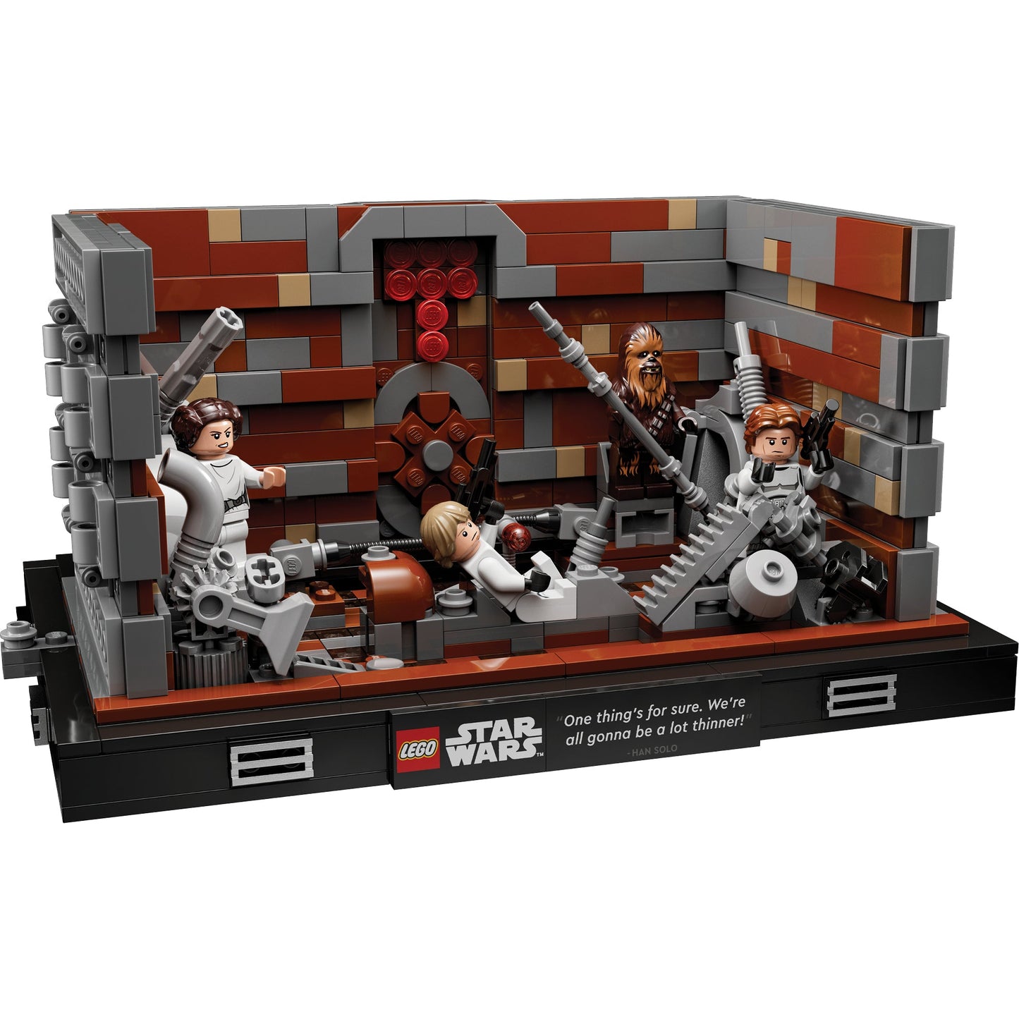 LEGO® Star Wars™ Death Star™ Trash Compactor Diorama - Bộ Mô Hình Trưng Bày Diorama 18+ LEGO 75339 - Hình ảnh chi tiết 2
