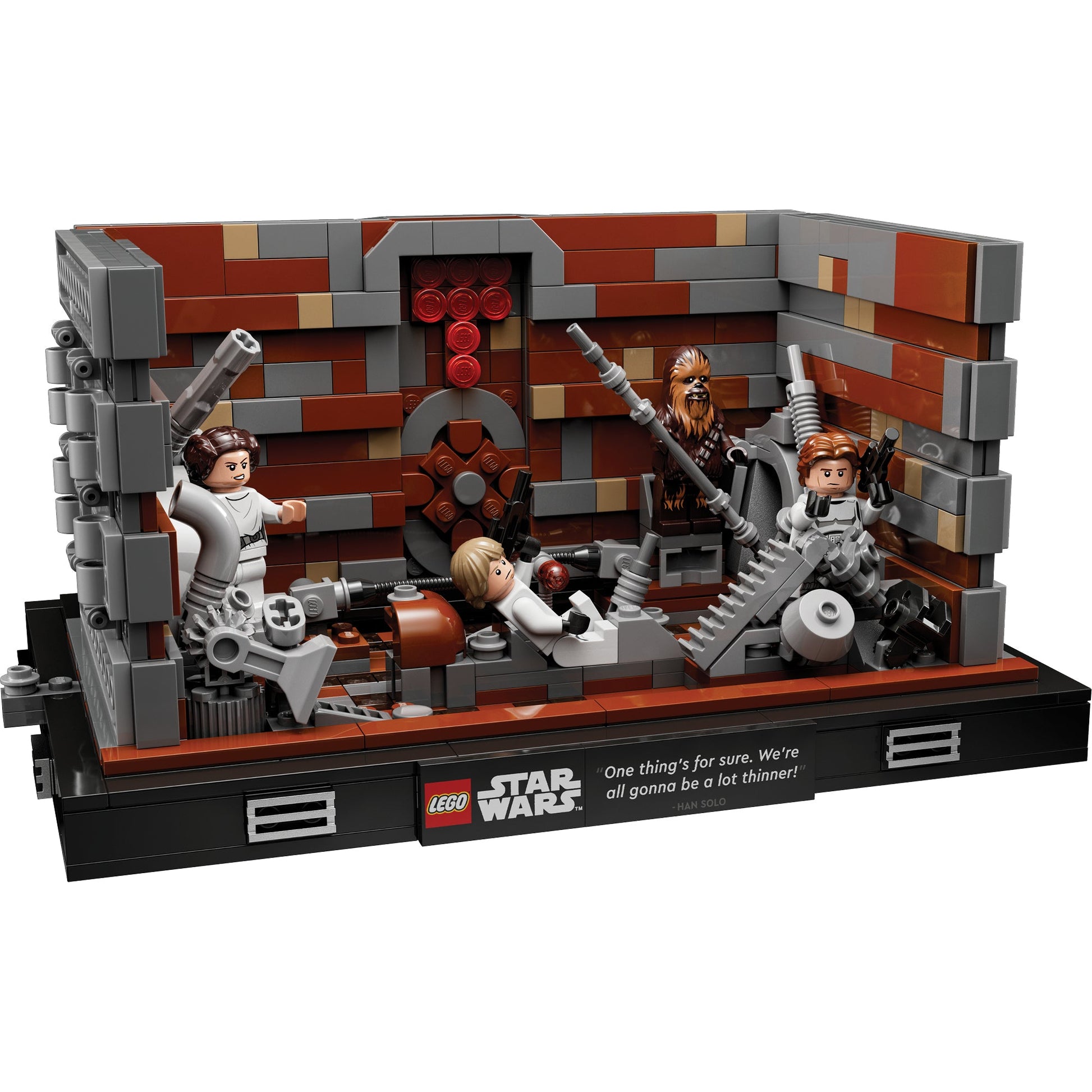 LEGO® Star Wars™ Death Star™ Trash Compactor Diorama - Bộ Mô Hình Trưng Bày Diorama 18+ LEGO 75339 - Hình ảnh chi tiết 2