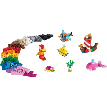 LEGO® Classic Creative Ocean Fun - Bộ đồ chơi lắp ráp Sáng tạo Đại dương - LEGO 11018 - Hình ảnh chi tiết 2