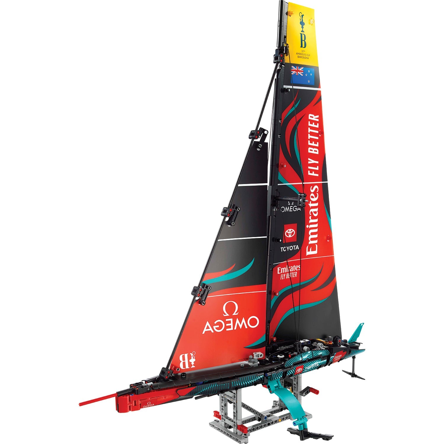 LEGO® Technic™ Emirates Team New Zealand AC75 Yacht - Mô hình Du Thuyền Đua America's Cup - LEGO 42174 - Hình ảnh chi tiết 2