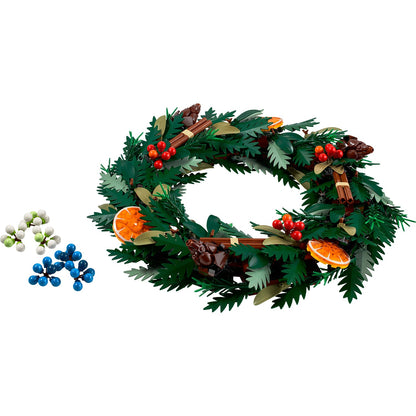 LEGO® ICONS™ Wreath - Bộ Lắp Ráp Vòng Hoa Trang Trí 10340 - LEGO Icons - Hình ảnh chi tiết 2